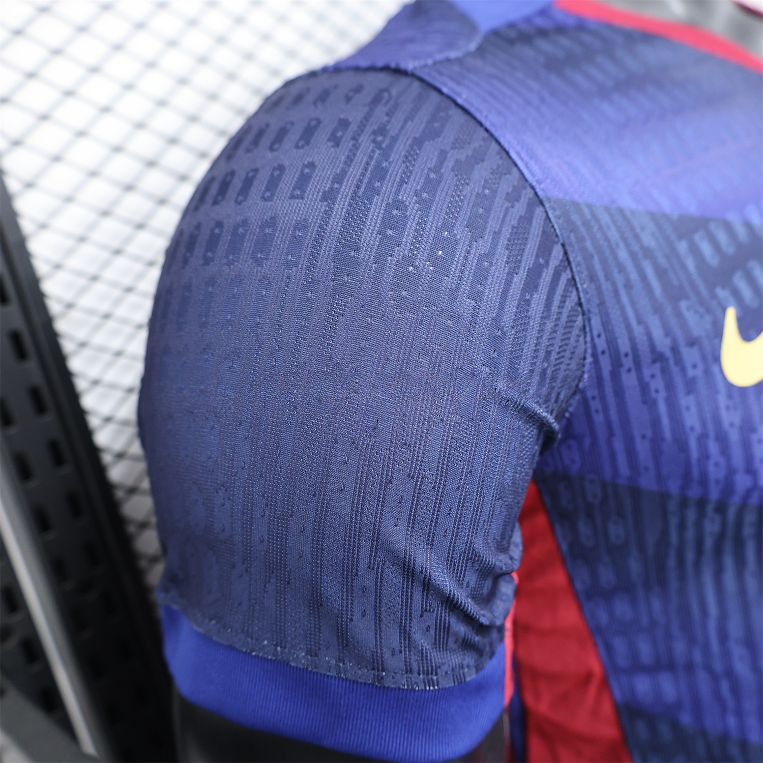 B.A.R.S.A 25-26 Red Diagonal Special Blue Jersey - Player Version - UnitedFutballJersey