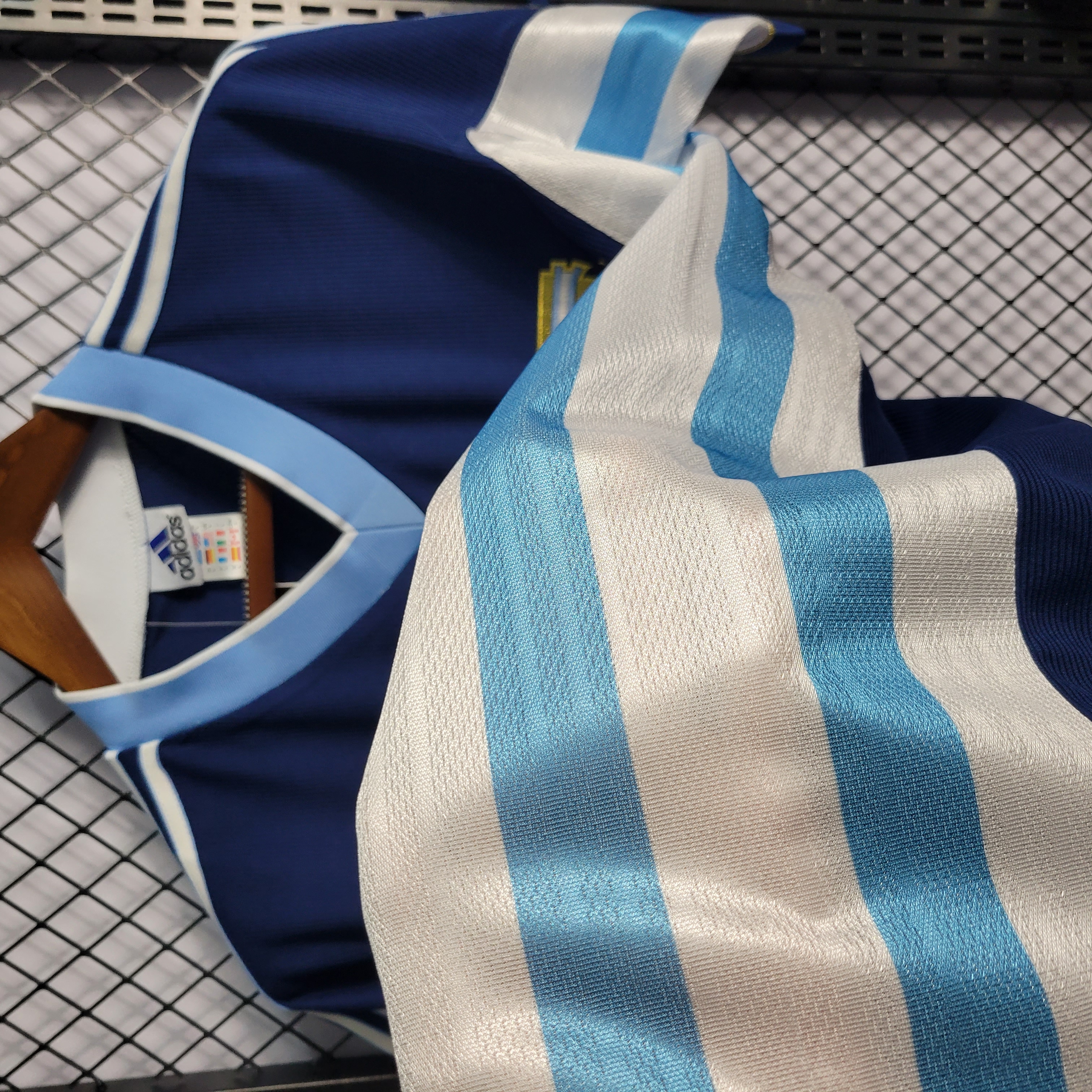Retro Argentina 1998 Away Stadium Jersey - UnitedFutballJersey