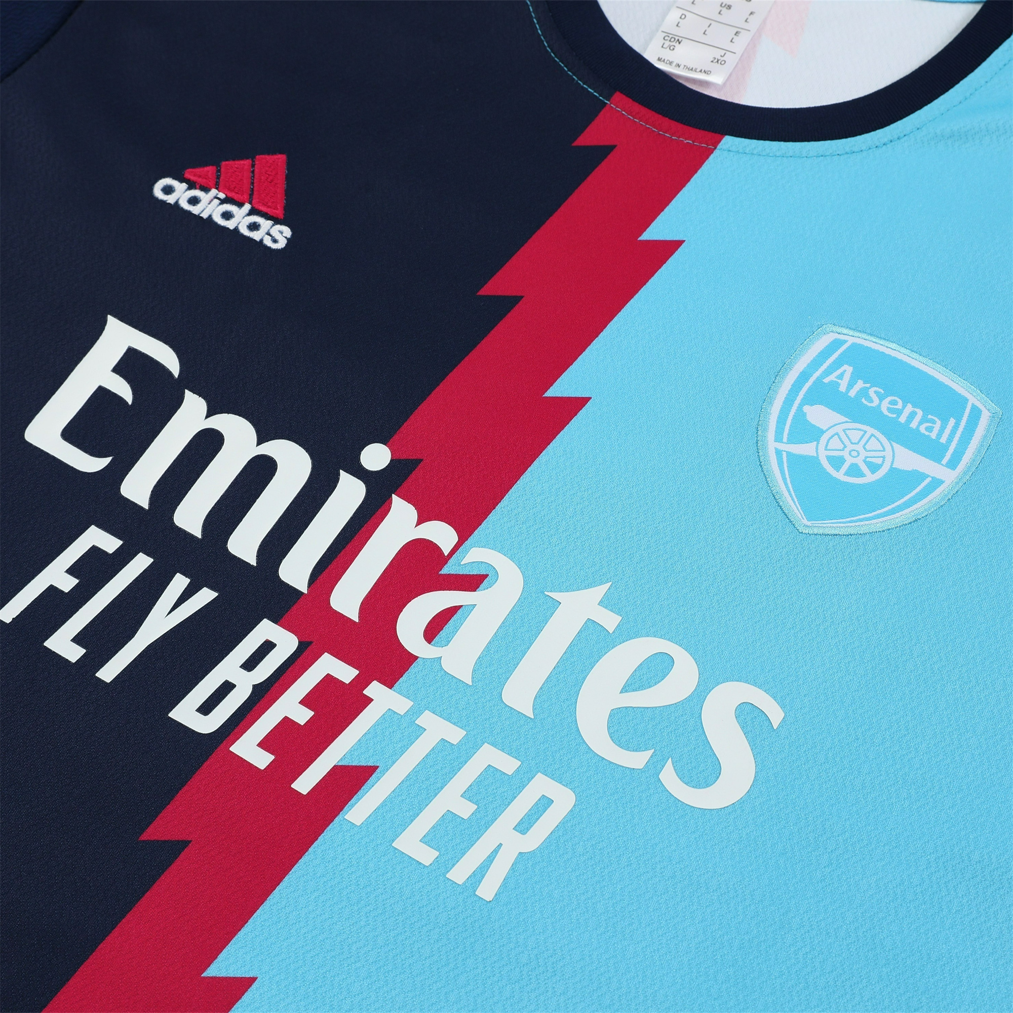Arsenal 23-24 Short-Sleeve Training Set - Blue - UnitedFutballJersey