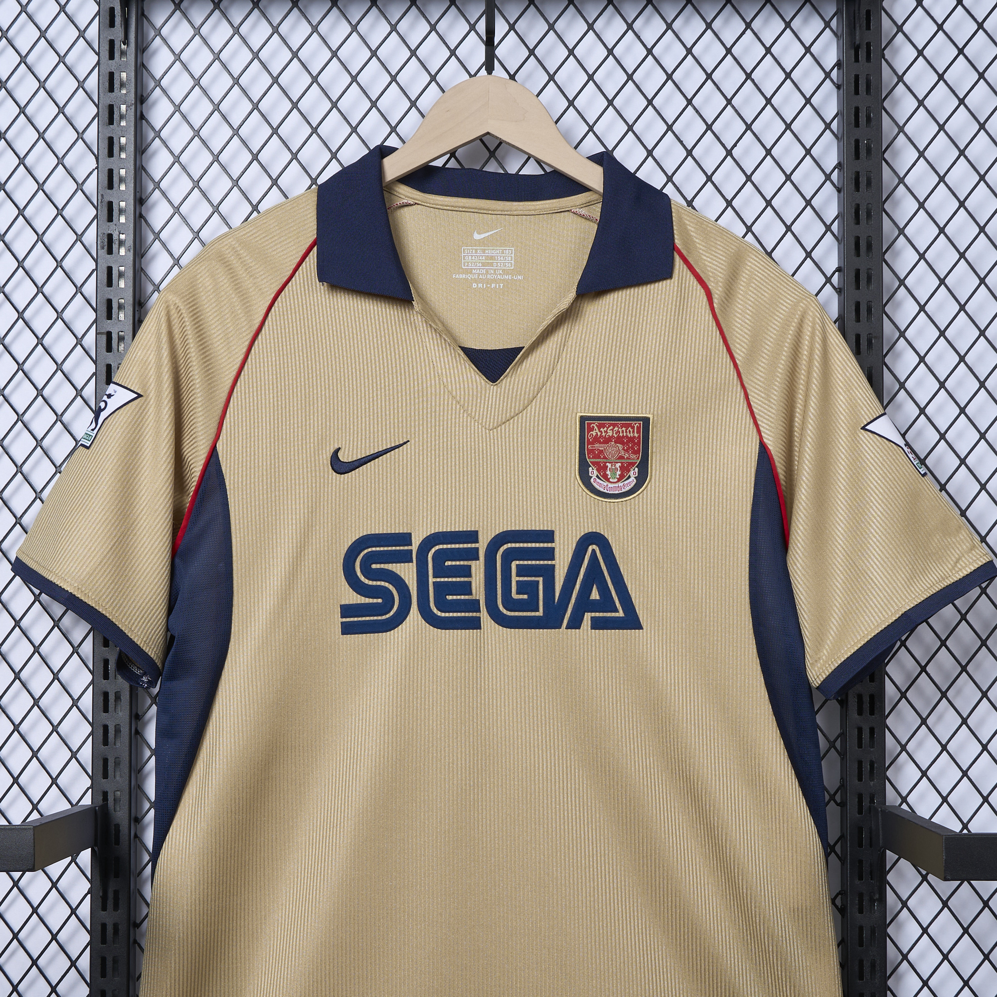 Retro Arsenal 2001-02 Away Stadium Jersey - UnitedFutballJersey