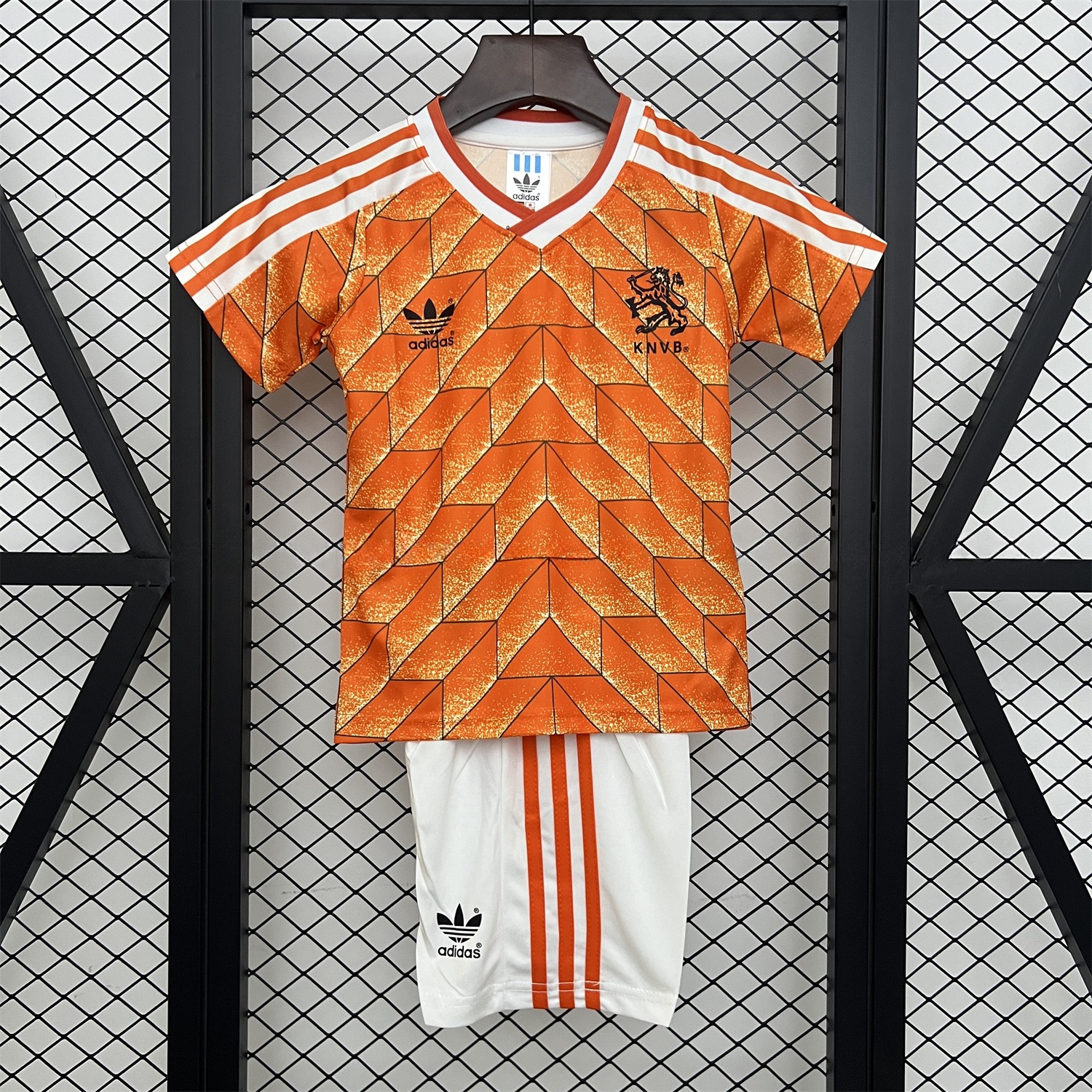Retro Netherlands 1988 Home Kids Kit - UnitedFutballJersey