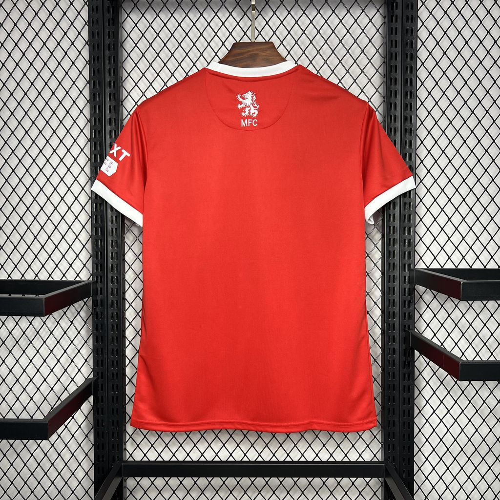 Middlesbrough 24-25 Home Stadium Jersey - Fans Version - UnitedFutballJersey