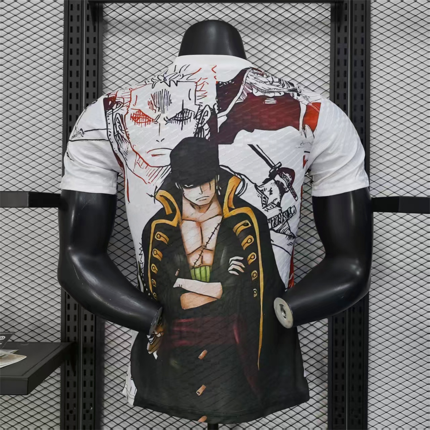 Japan 25-26 Roronoa Zoro White Special Jersey - Player Version - UnitedFutballJersey