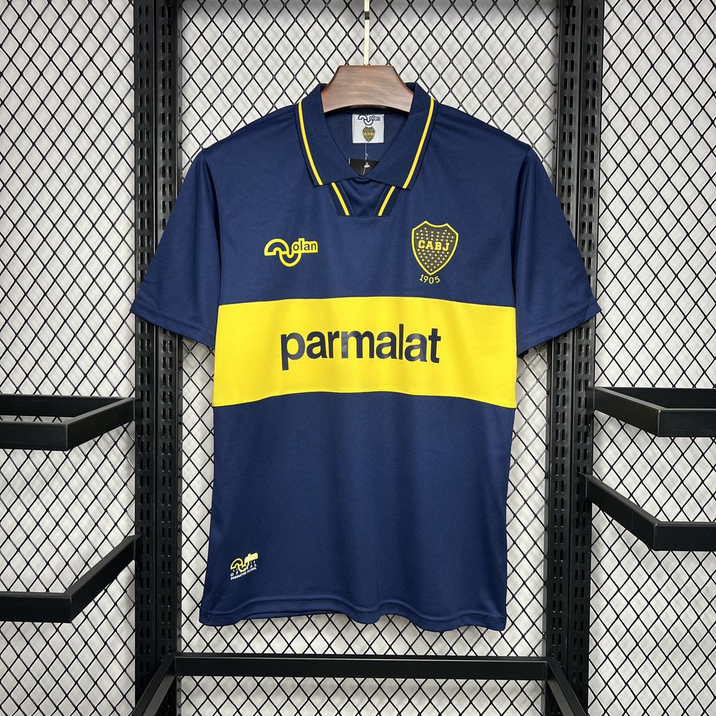 Retro Boca Juniors 1994-95 Home Stadium Jersey - UnitedFutballJersey