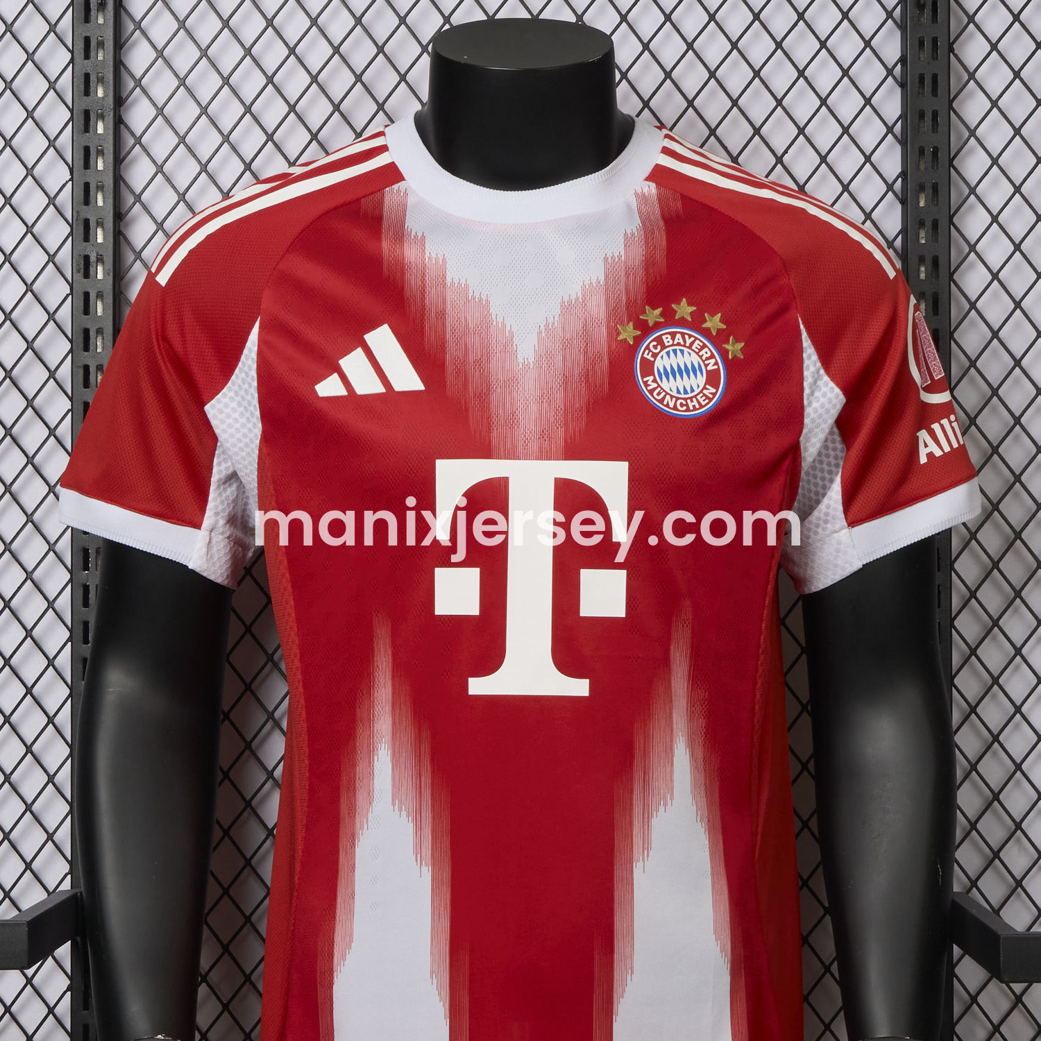 Bayern Munich 25-26 Pattern M Home Jersey(New Leaked Version) - Player Version - UnitedFutballJersey