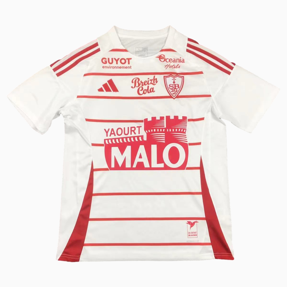 Stade Brestois 24-25 Away Jersey - Fans Version - UnitedFutballJersey