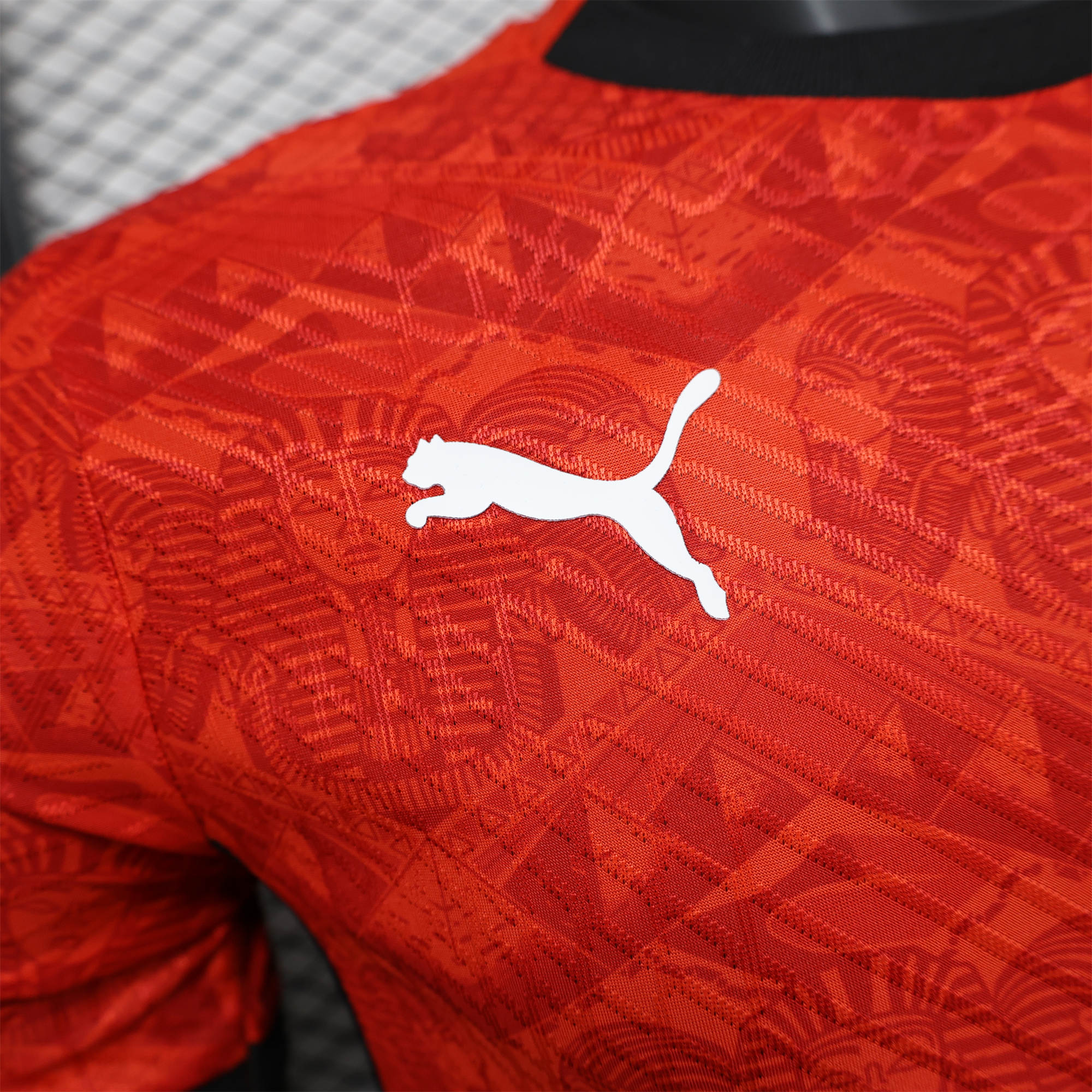 Egypt 24-25 Home Red Jersey - Player Version - UnitedFutballJersey