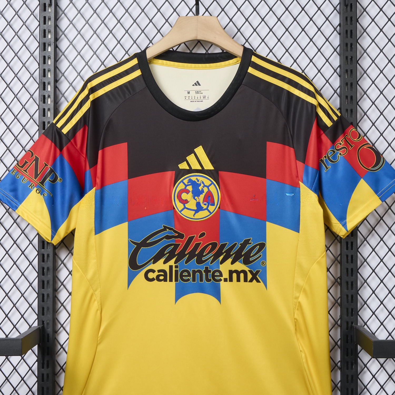 Club América 25-26 Home Yellow Jersey - Fans Version - UnitedFutballJersey
