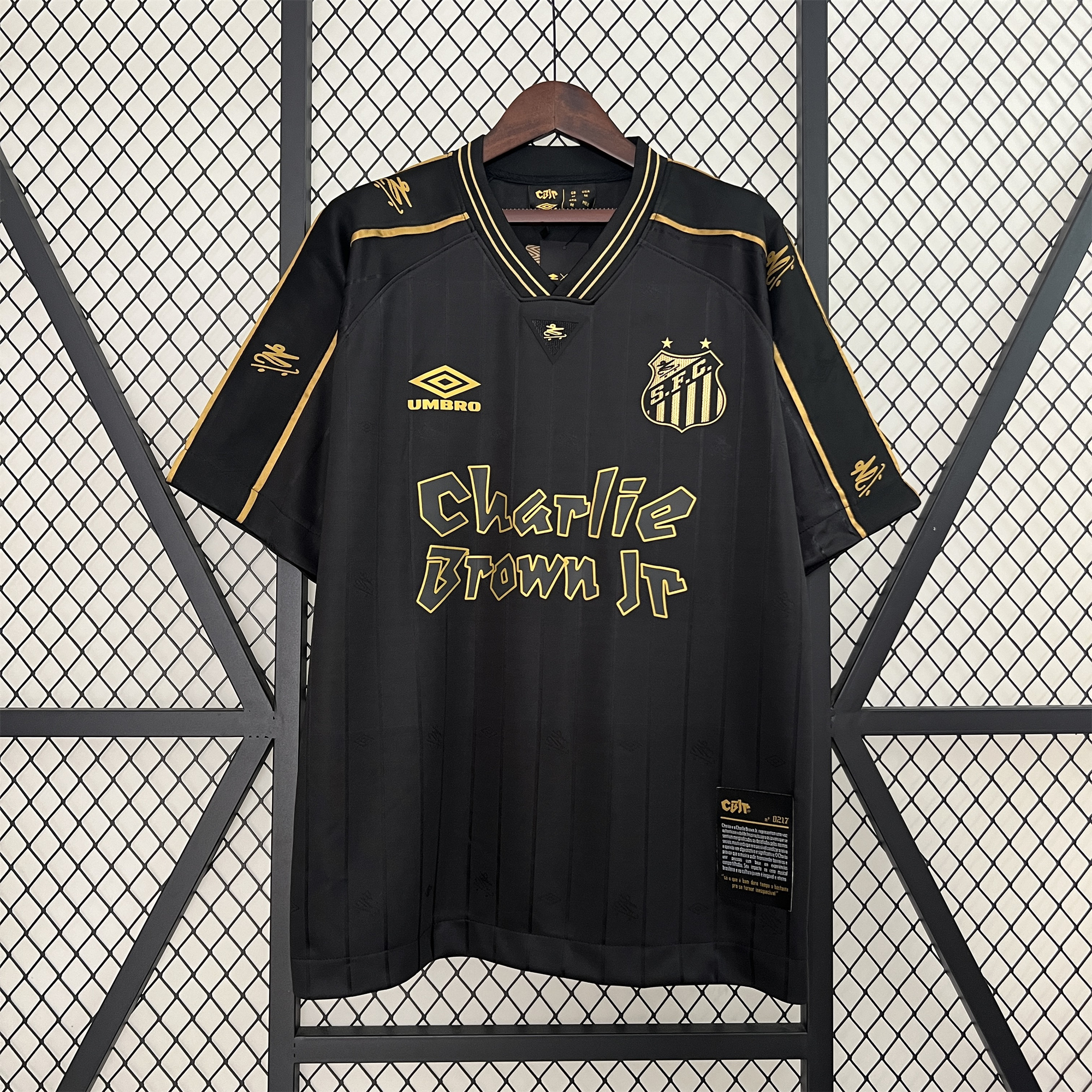 Santos 24-25 Charlie Brown JR. Special Edition Jersey - Fans Version - UnitedFutballJersey