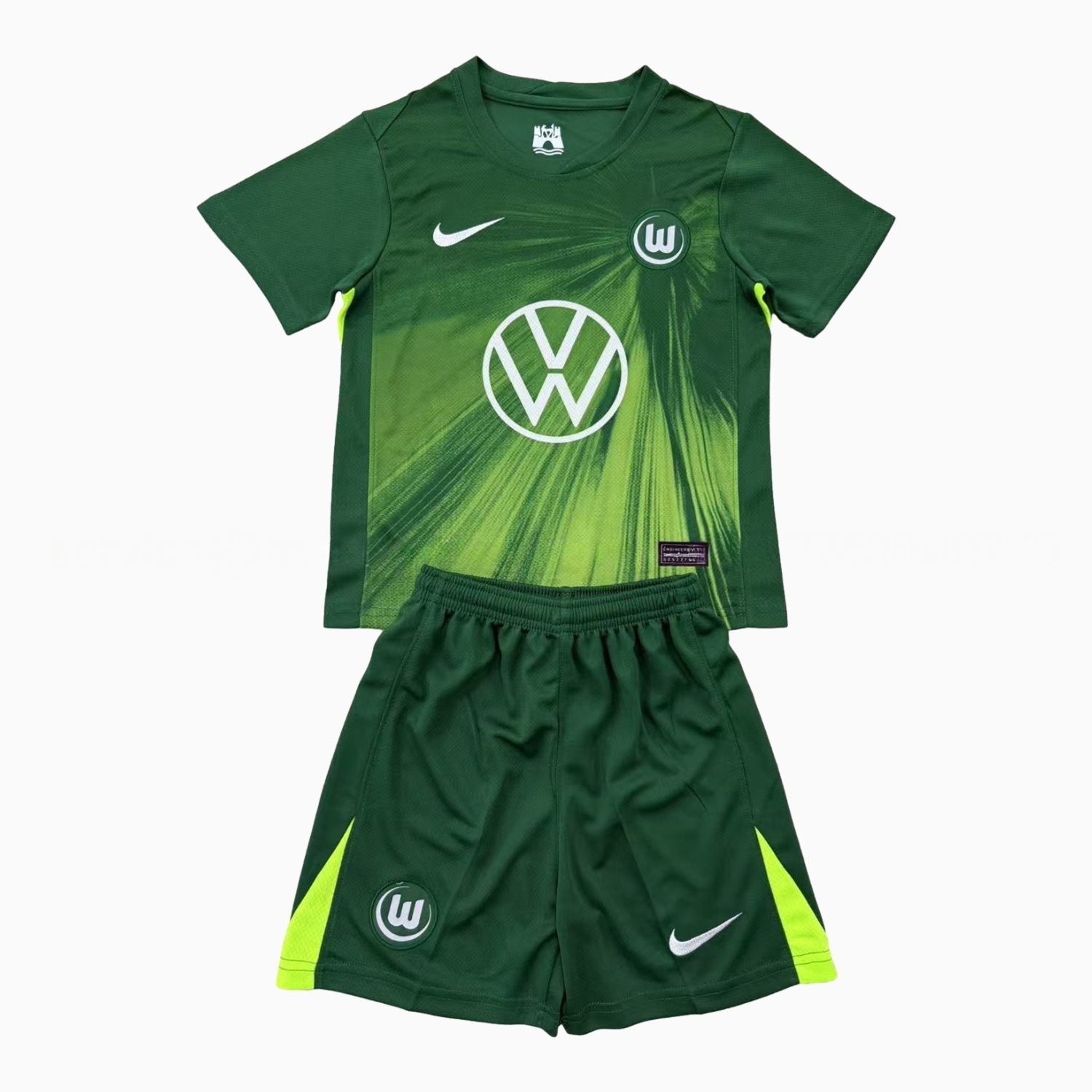 Wolfsburg 25-26 Home Men's Adult Jersey Set - Fans Version - UnitedFutballJersey