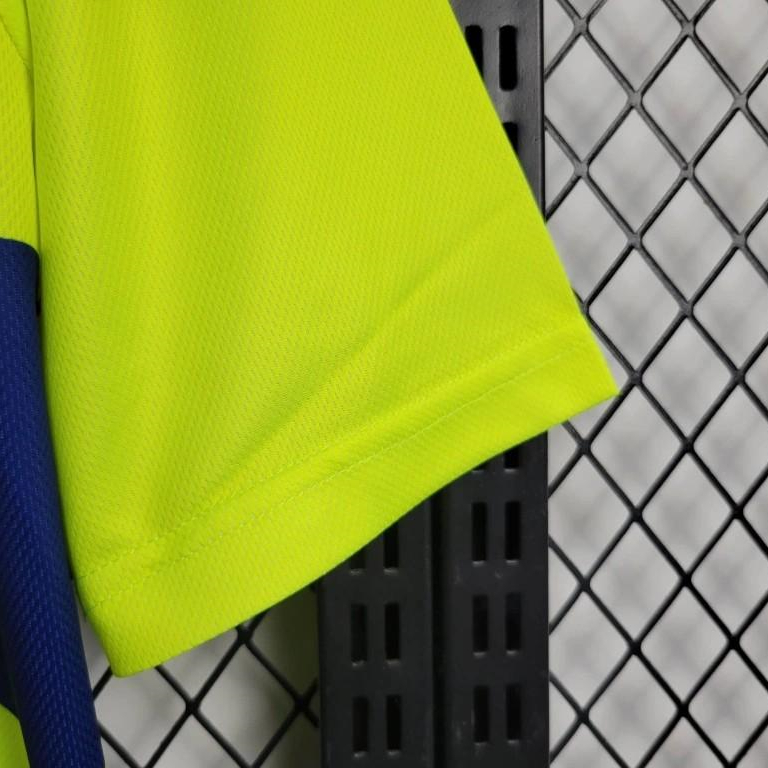 Retro Mexico 1998 World Cup Goalkeeper Green Blue Jersey - UnitedFutballJersey