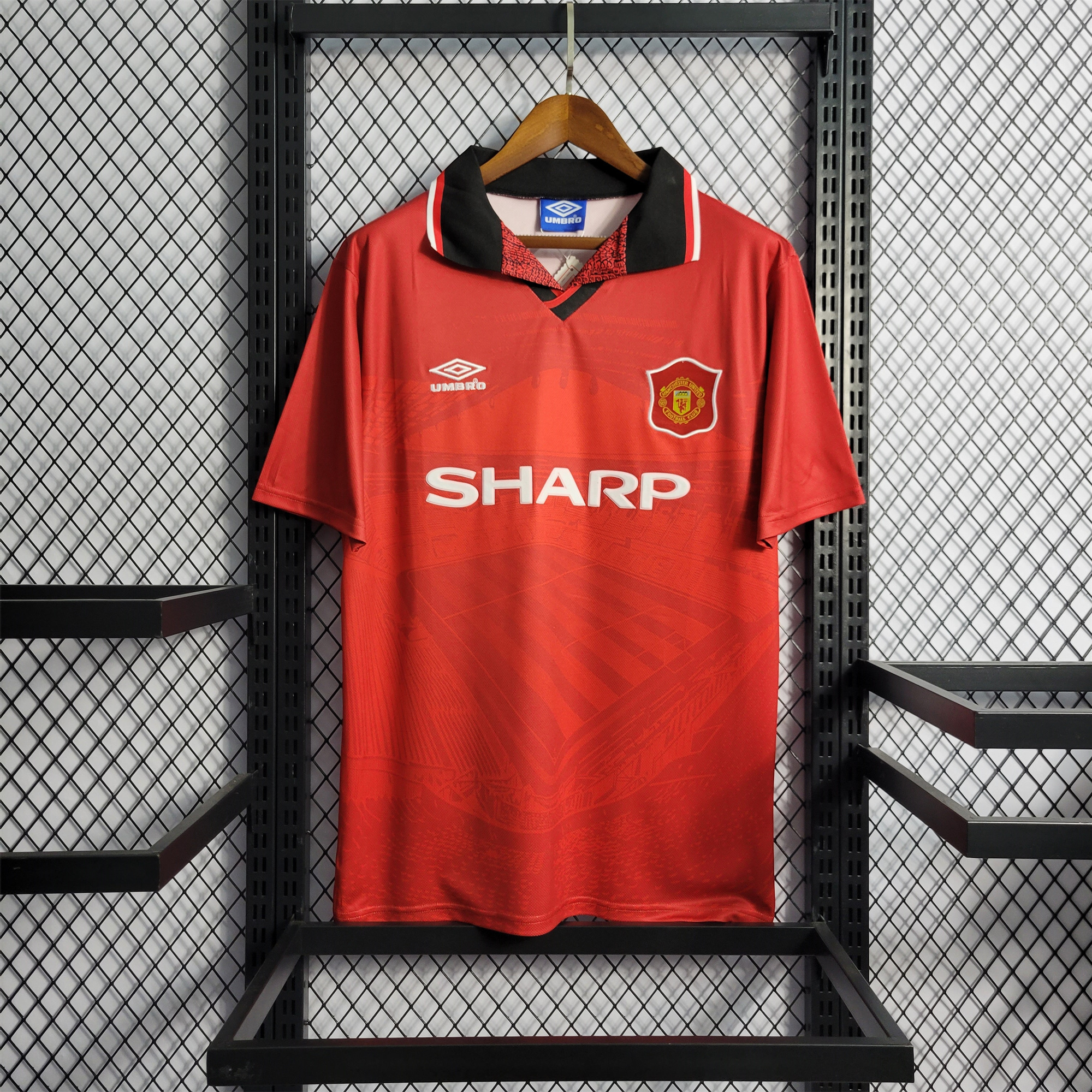 Manchester United Retro 94-96 Home Jersey - UnitedFutballJersey