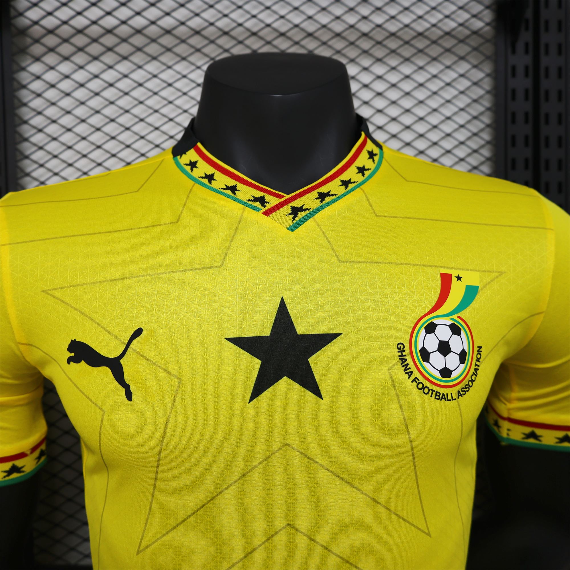 Ghana 2024-25 Away Jersey - Player Version - UnitedFutballJersey