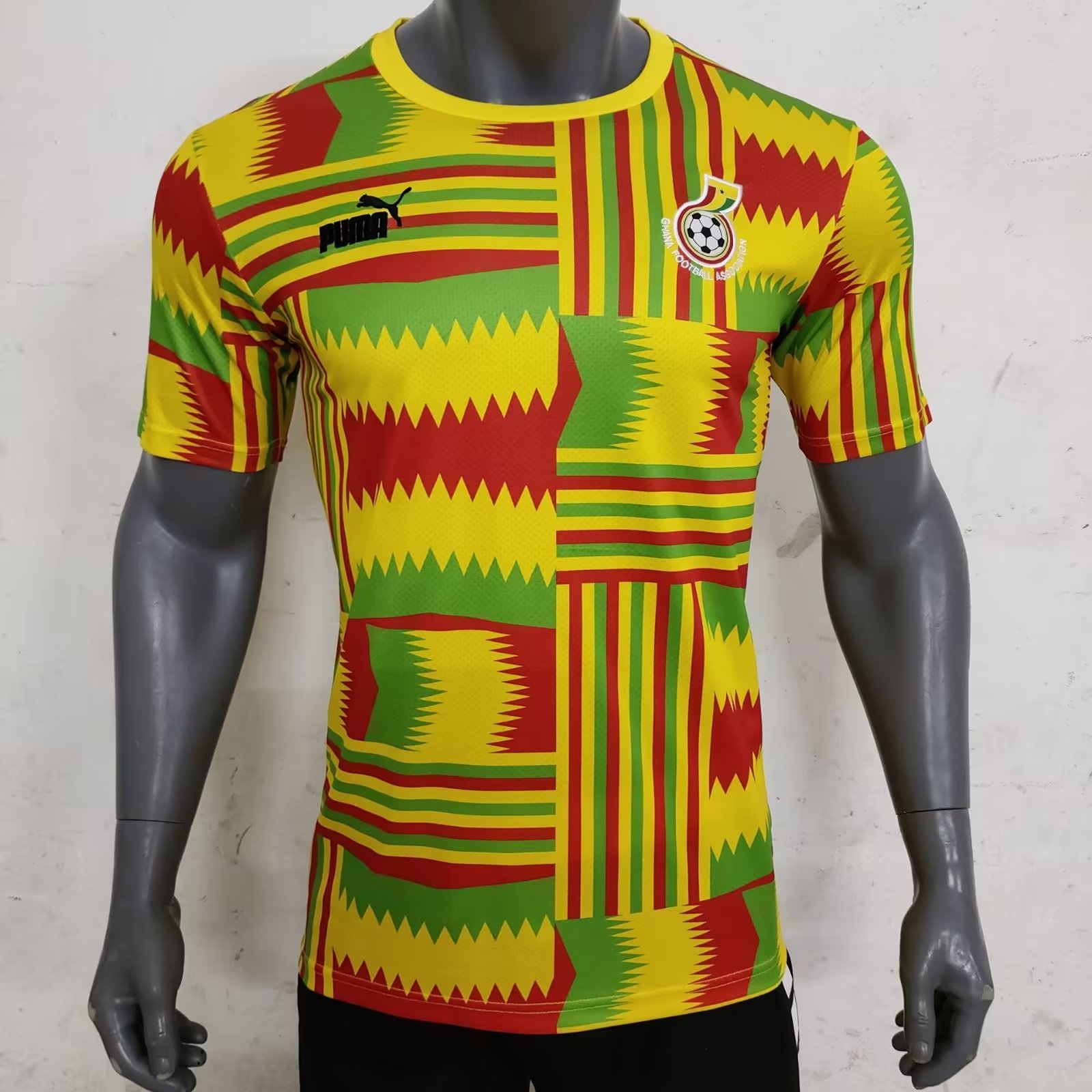 Ghana 23-24 Yellow Jersey - Fans Version - UnitedFutballJersey