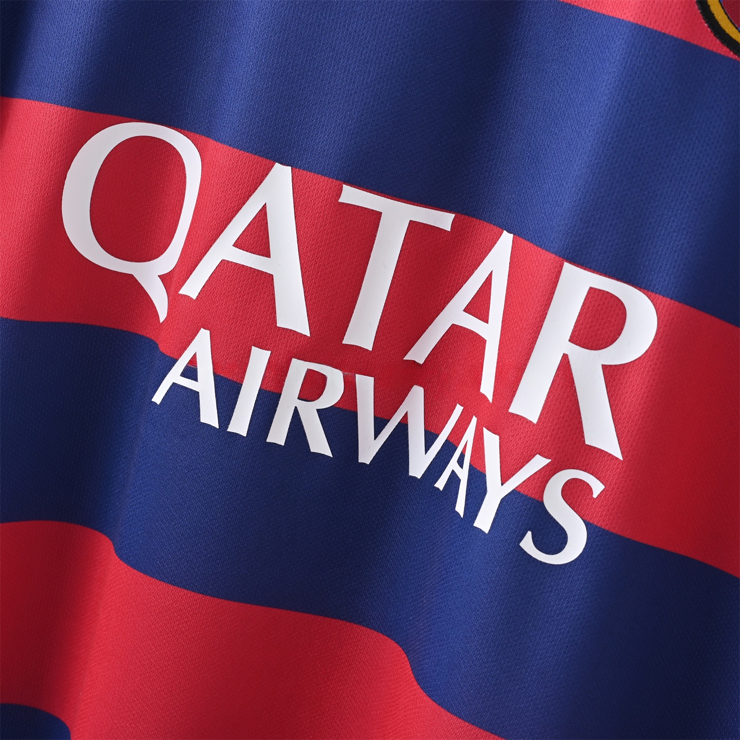 Retro Barcelona 15-16 Home Long Sleeves Jersey - UnitedFutballJersey