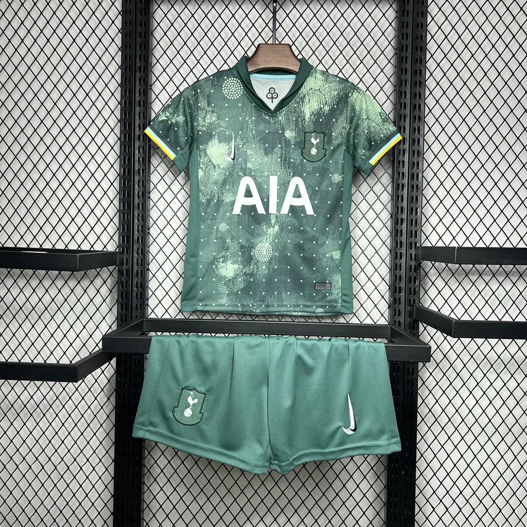 Tottenham Hotspur 24-25 Third Kids Kit - UnitedFutballJersey