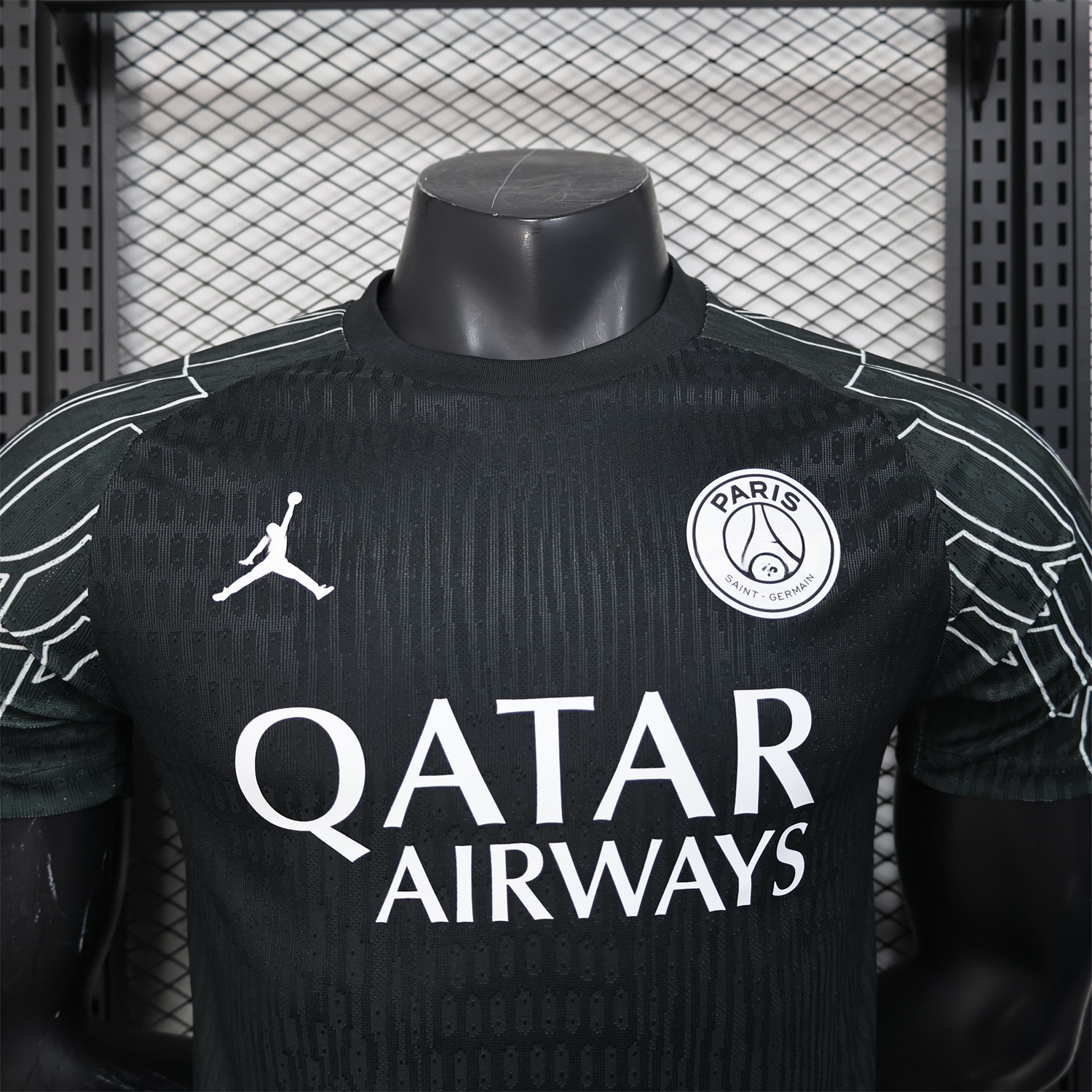 Paris Saint-Germain PSG 25-26 JD Black Special Jersey - Player Version - UnitedFutballJersey