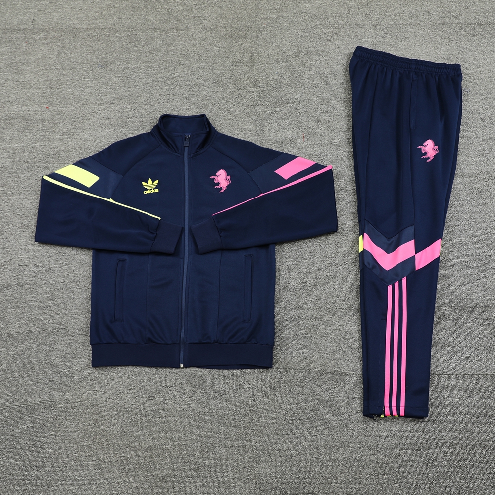 Juventus 24-25 Originals LFSTLR Jacket Training Tracksuit - Deep Blue - UnitedFutballJersey