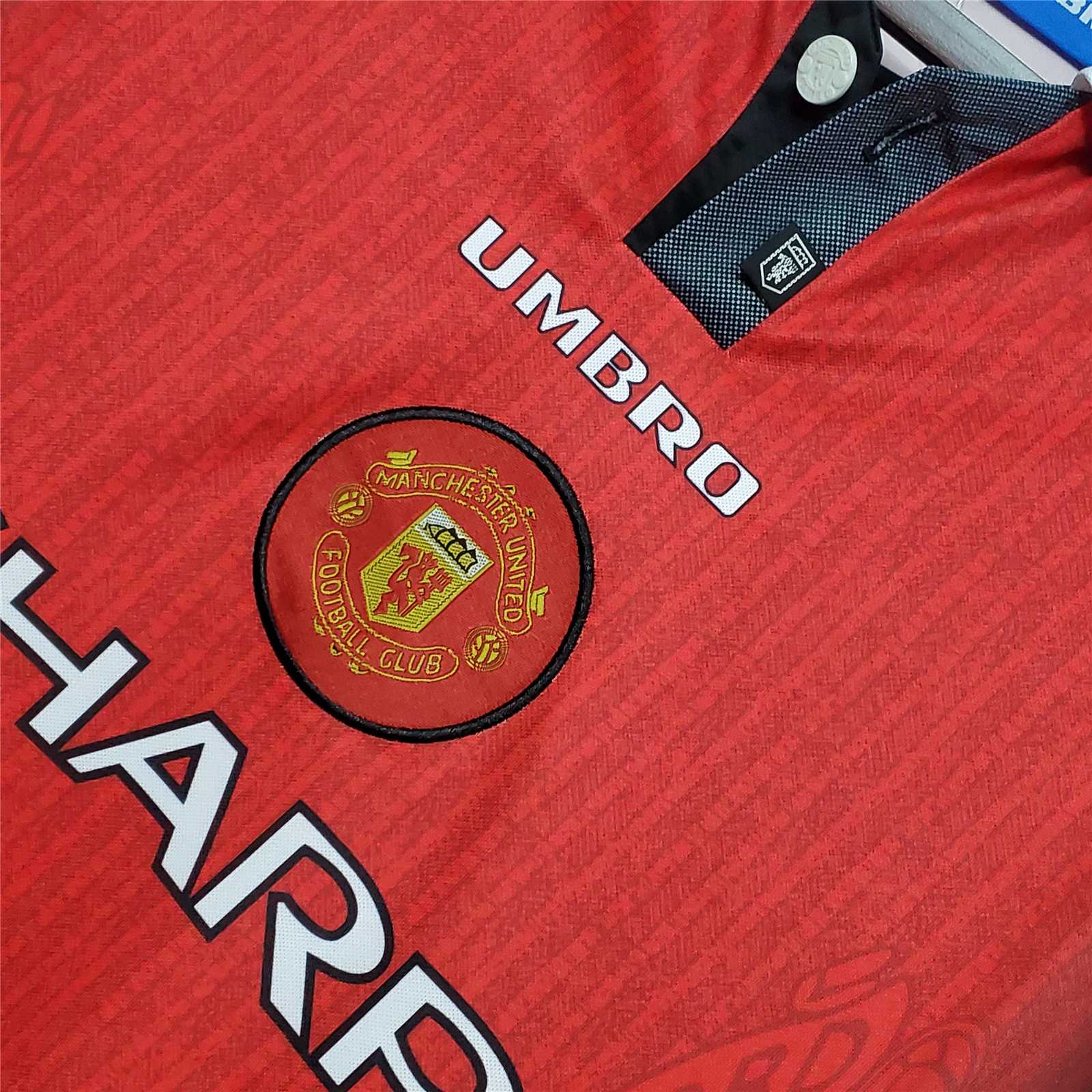 Retro Manchester United 96-97 Home Long Sleeve Jersey - UnitedFutballJersey