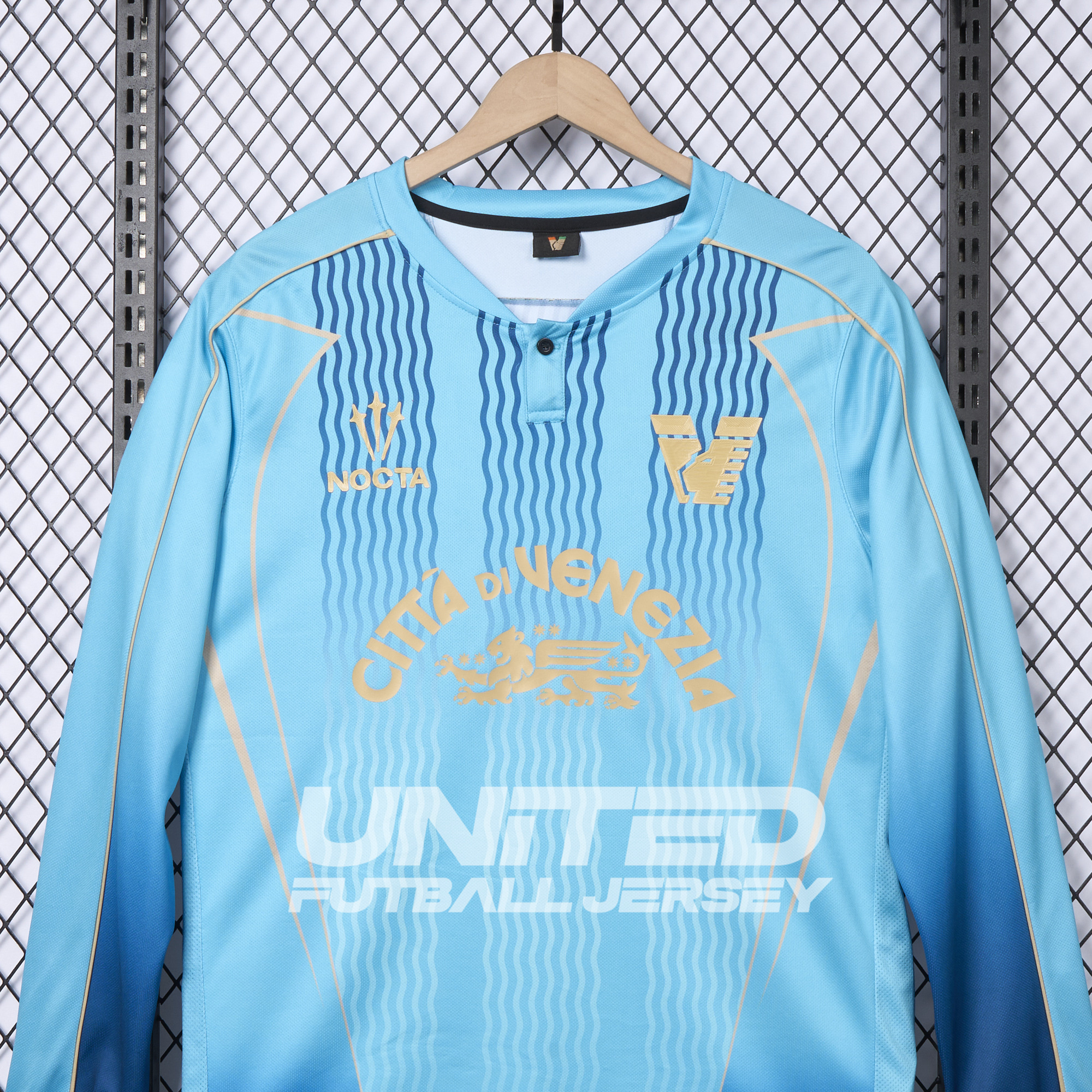 Venezia FC 24-25 Third Long Sleeve Jersey - Fans Version - UnitedFutballJersey