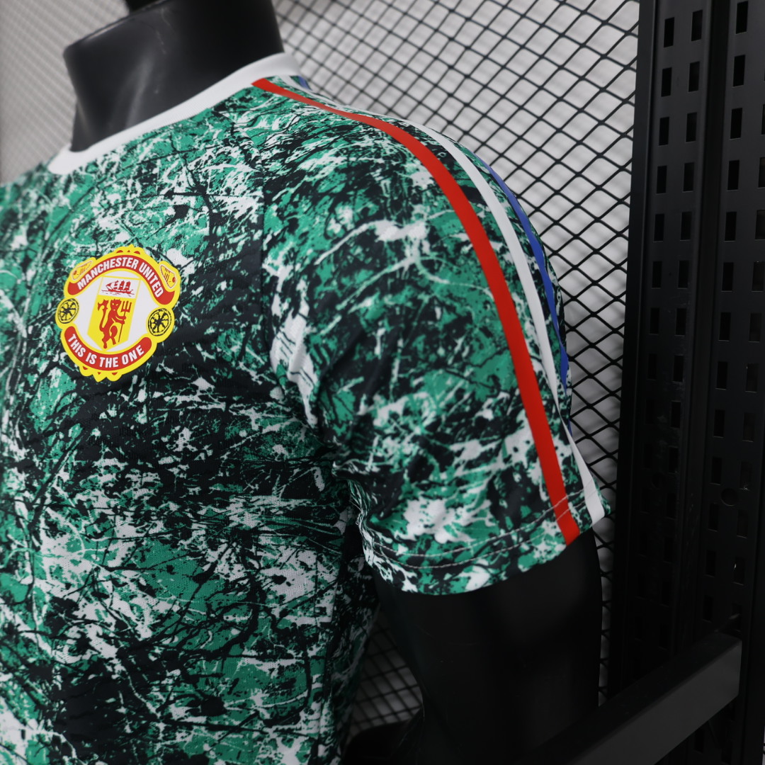Manchester United x Stone Roses 23-24 Special Edition Jersey - Player Version - UnitedFutballJersey
