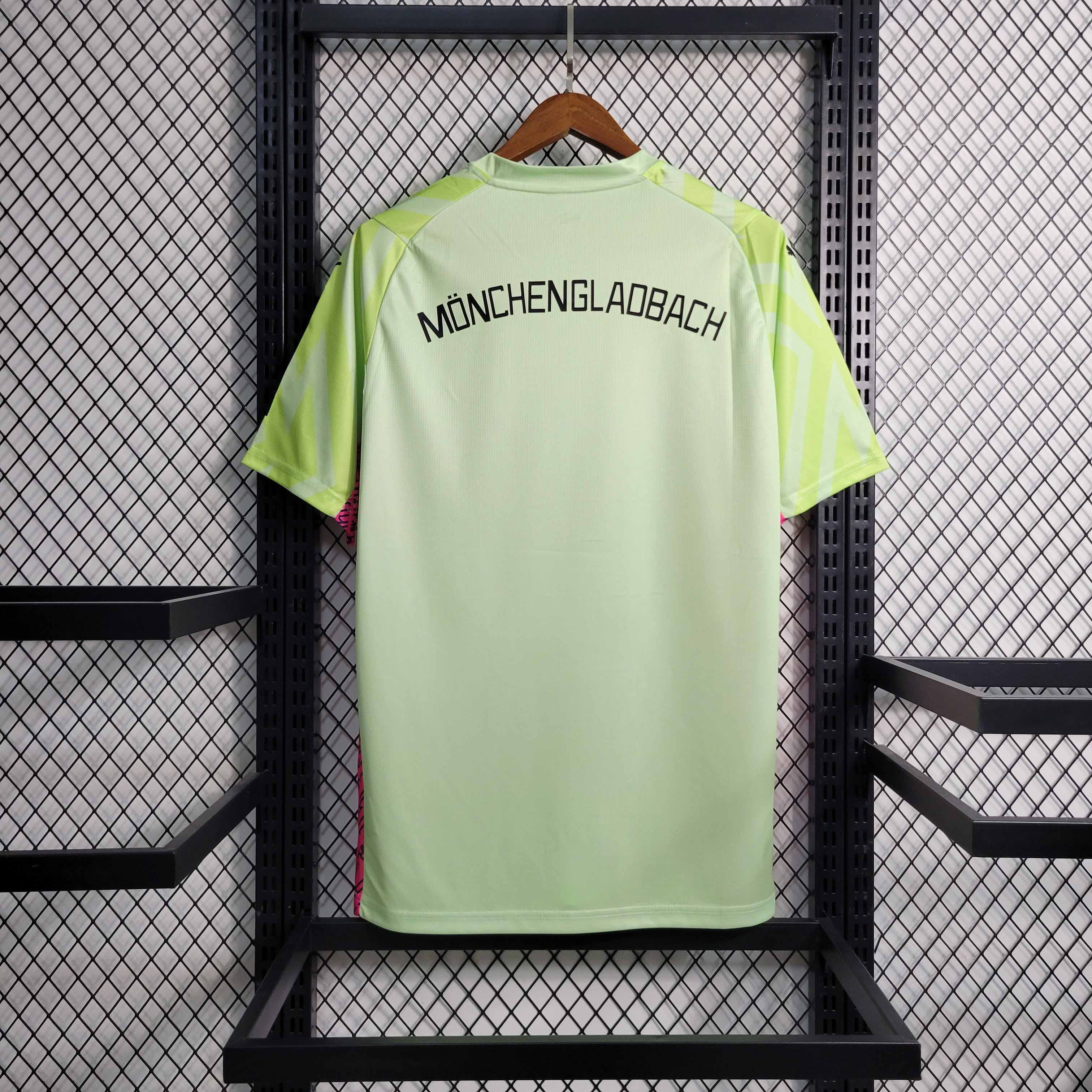 Borussia Mönchengladbach 23-24 Yellow Jersey - Fans Version - UnitedFutballJersey