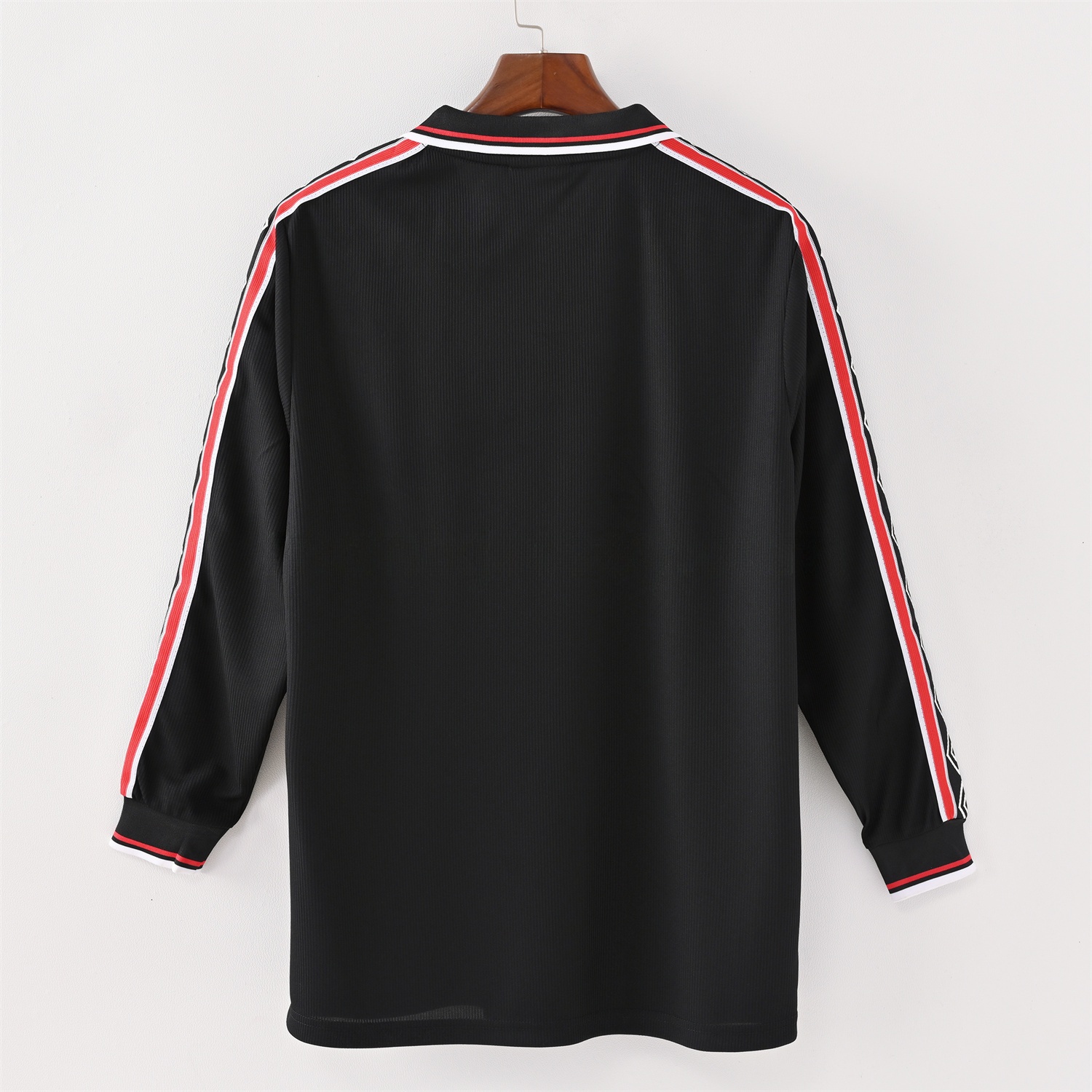 Manchester United Retro 1998-99 Black Long Sleeves Jersey - UnitedFutballJersey