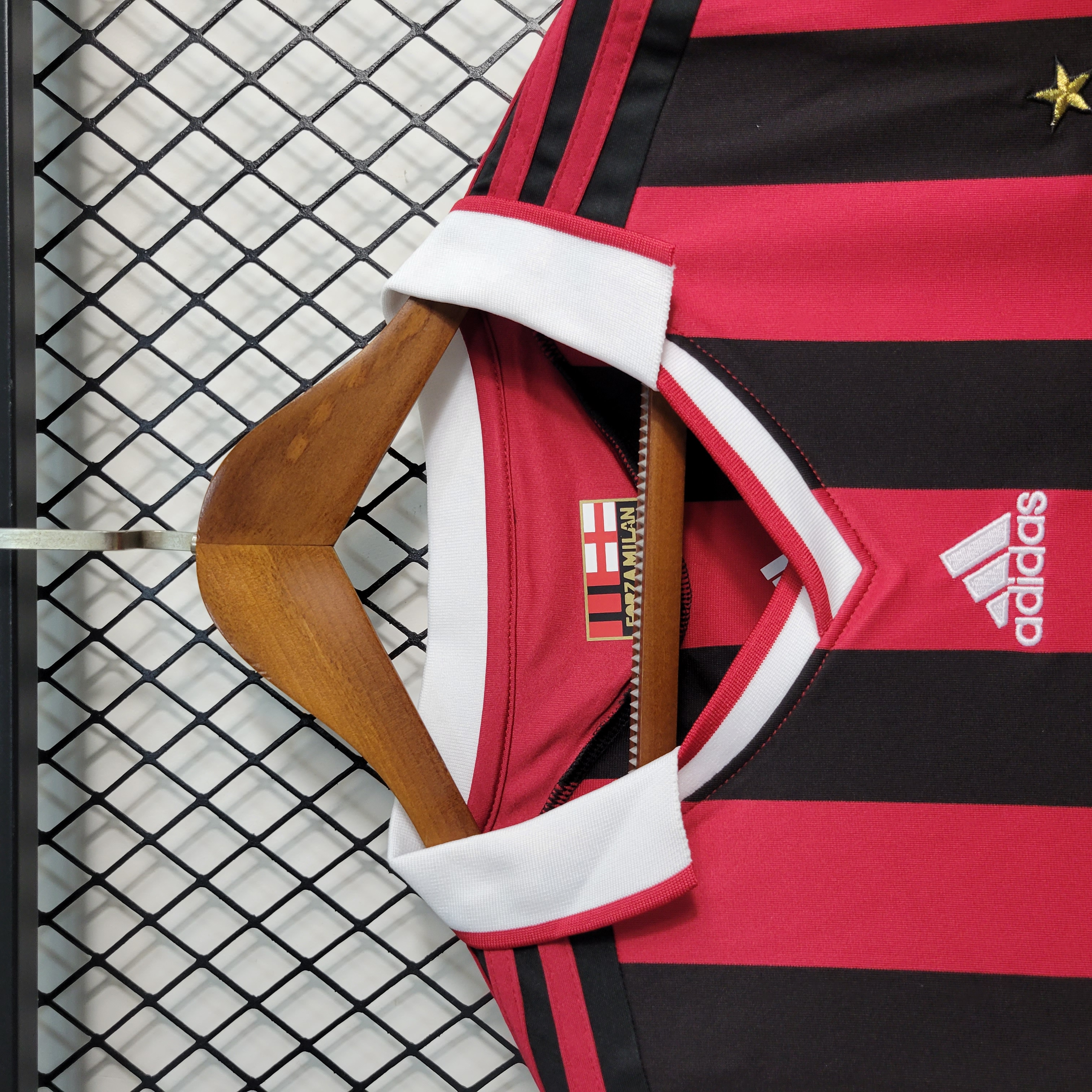 Retro AC Milan 2009-10 Home Stadium Long Sleeve Jersey - UnitedFutballJersey