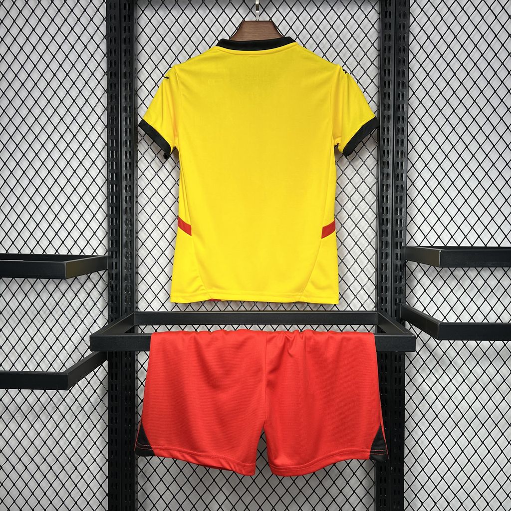RC Lens 24-25 Home Stadium Kids Kit - UnitedFutballJersey