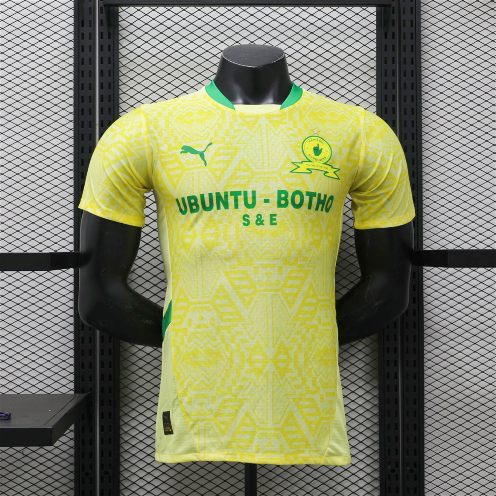 Mamelodi Sundowns 24-25 Home Stadium Jersey - Player Version - UnitedFutballJersey