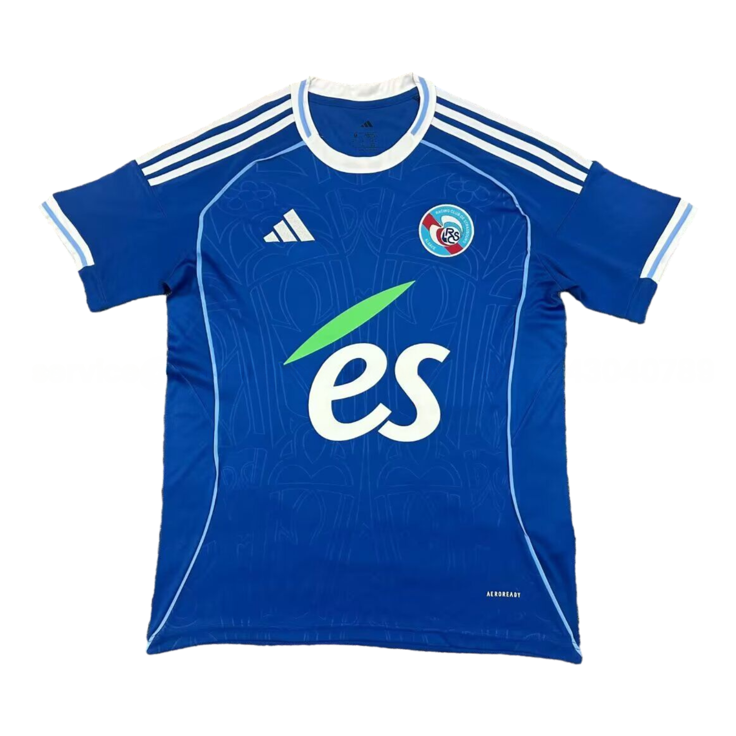 Strasbourg 25-26 Home Jersey - Fans Version - UnitedFutballJersey