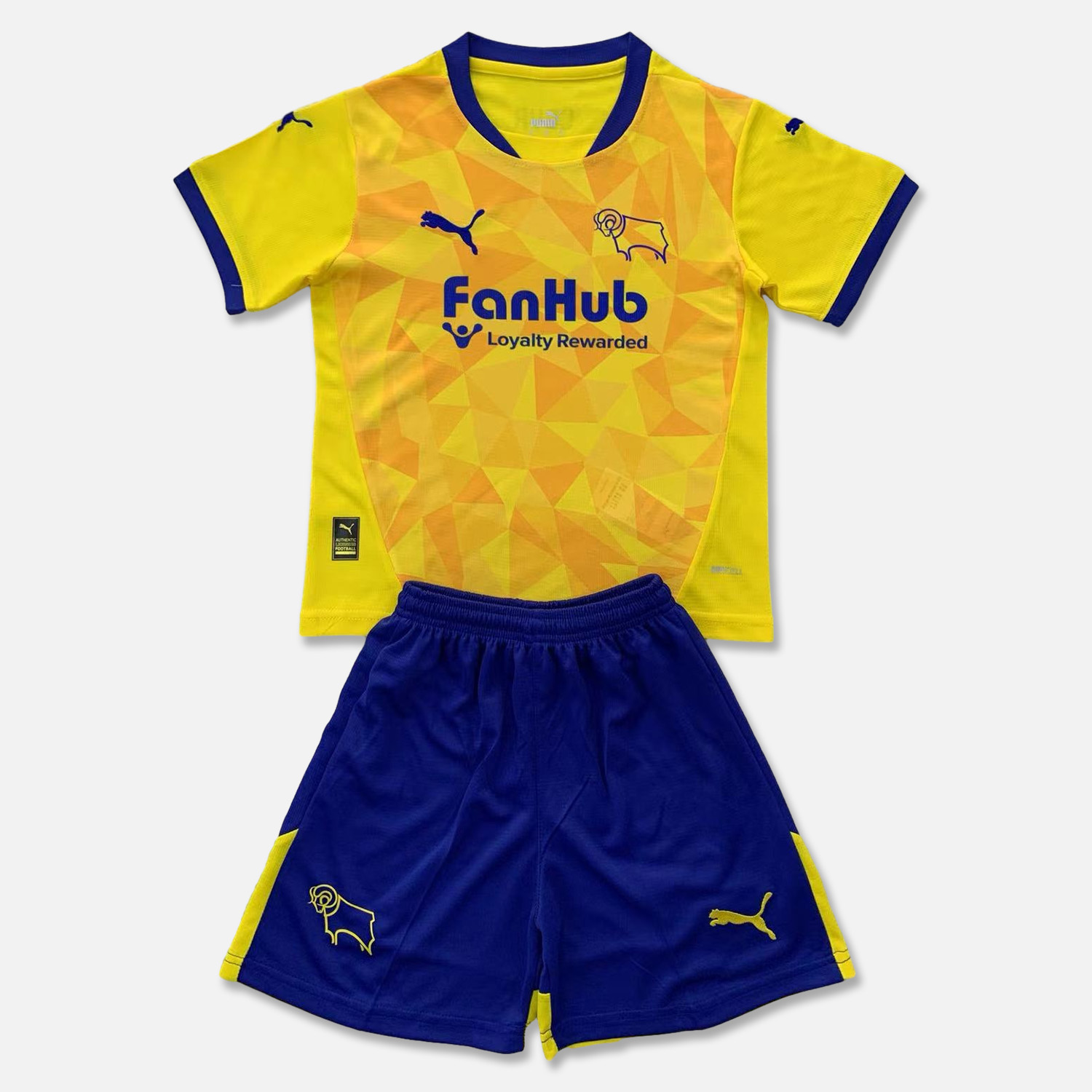 Derby County 24-25 Third Kids Kit - UnitedFutballJersey