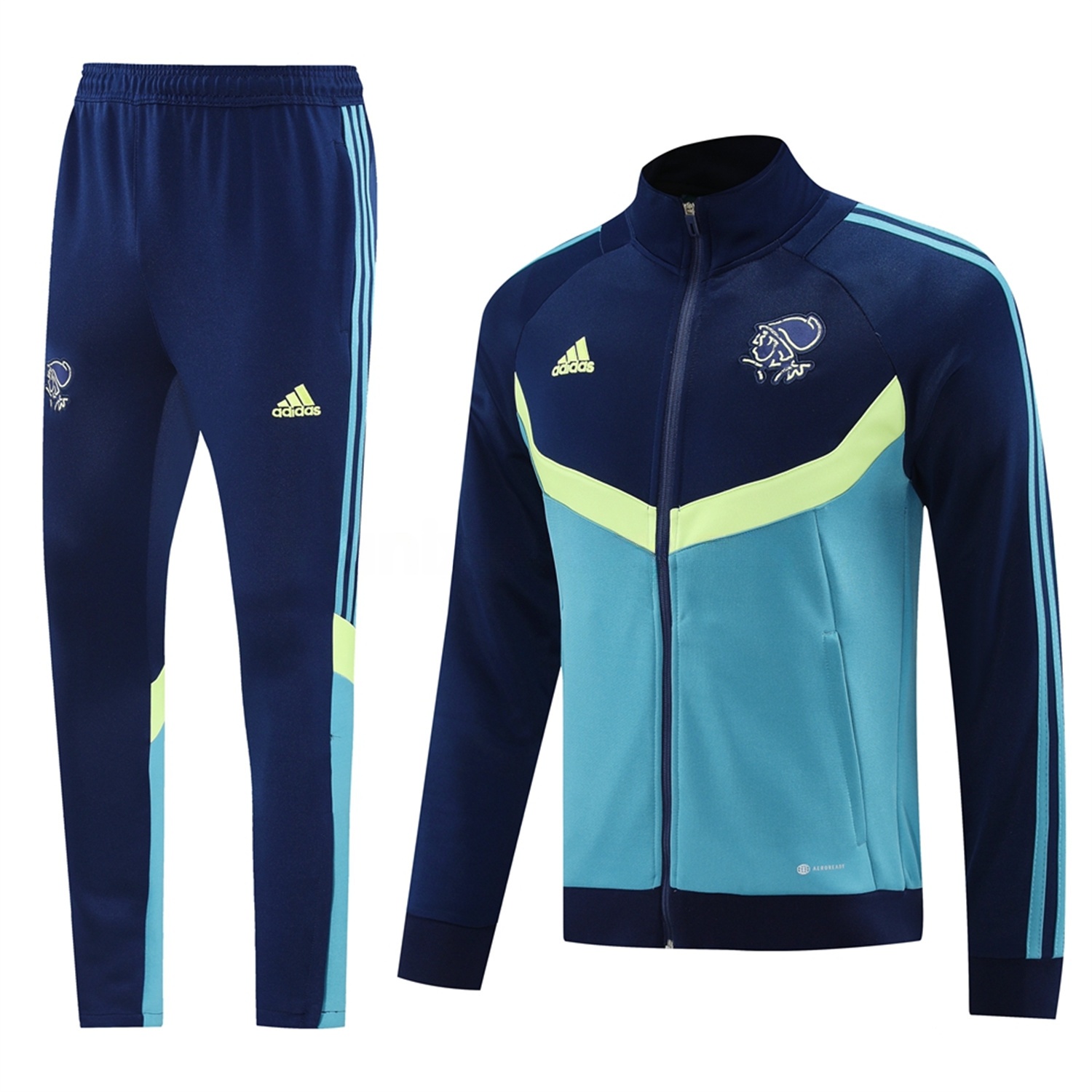 Ajax 24-25 Jacket Training Tracksuit - Royal Bule Jackets & Pants - UnitedFutballJersey