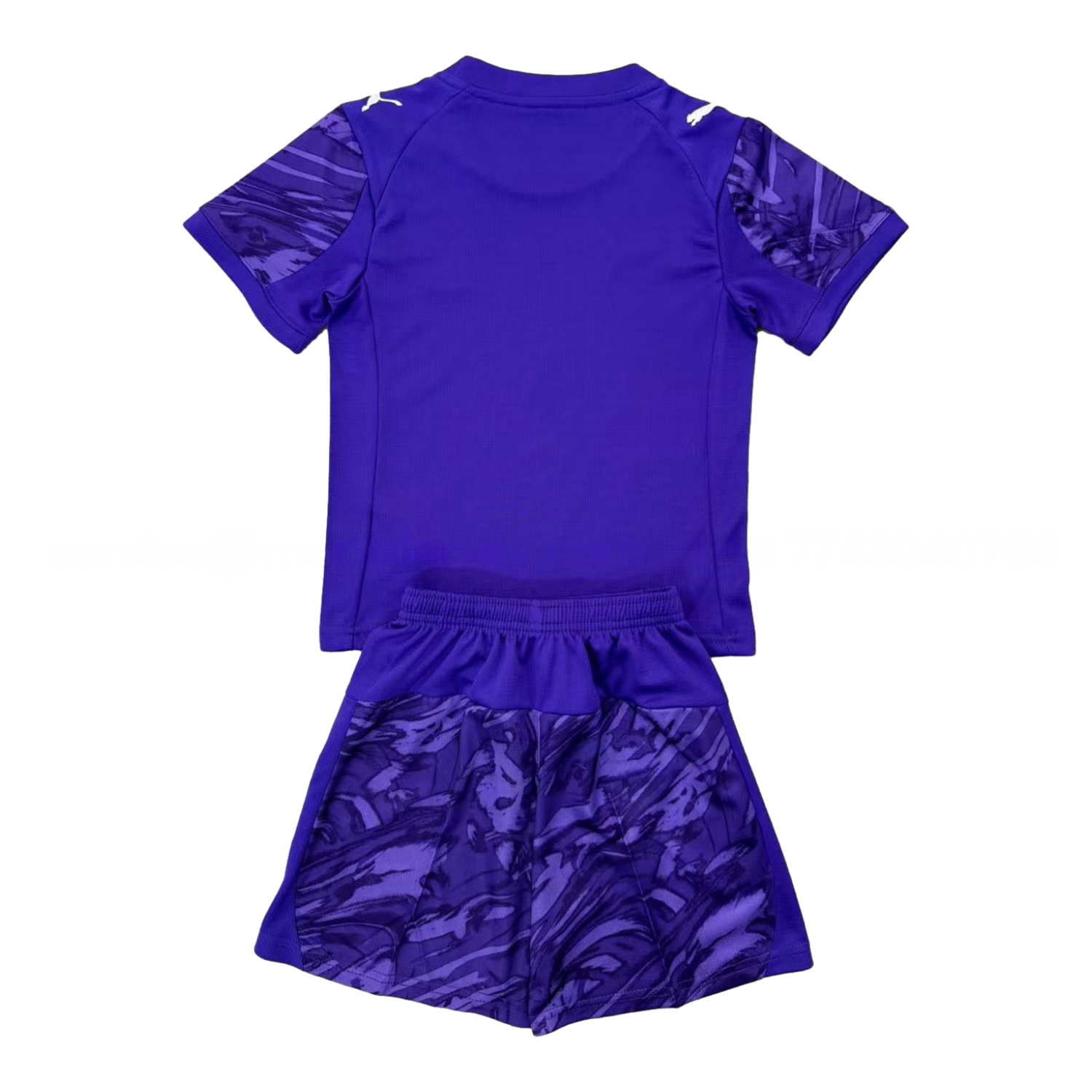 Marseille 25-26 Purple Goalkeeper Kids Kit - UnitedFutballJersey