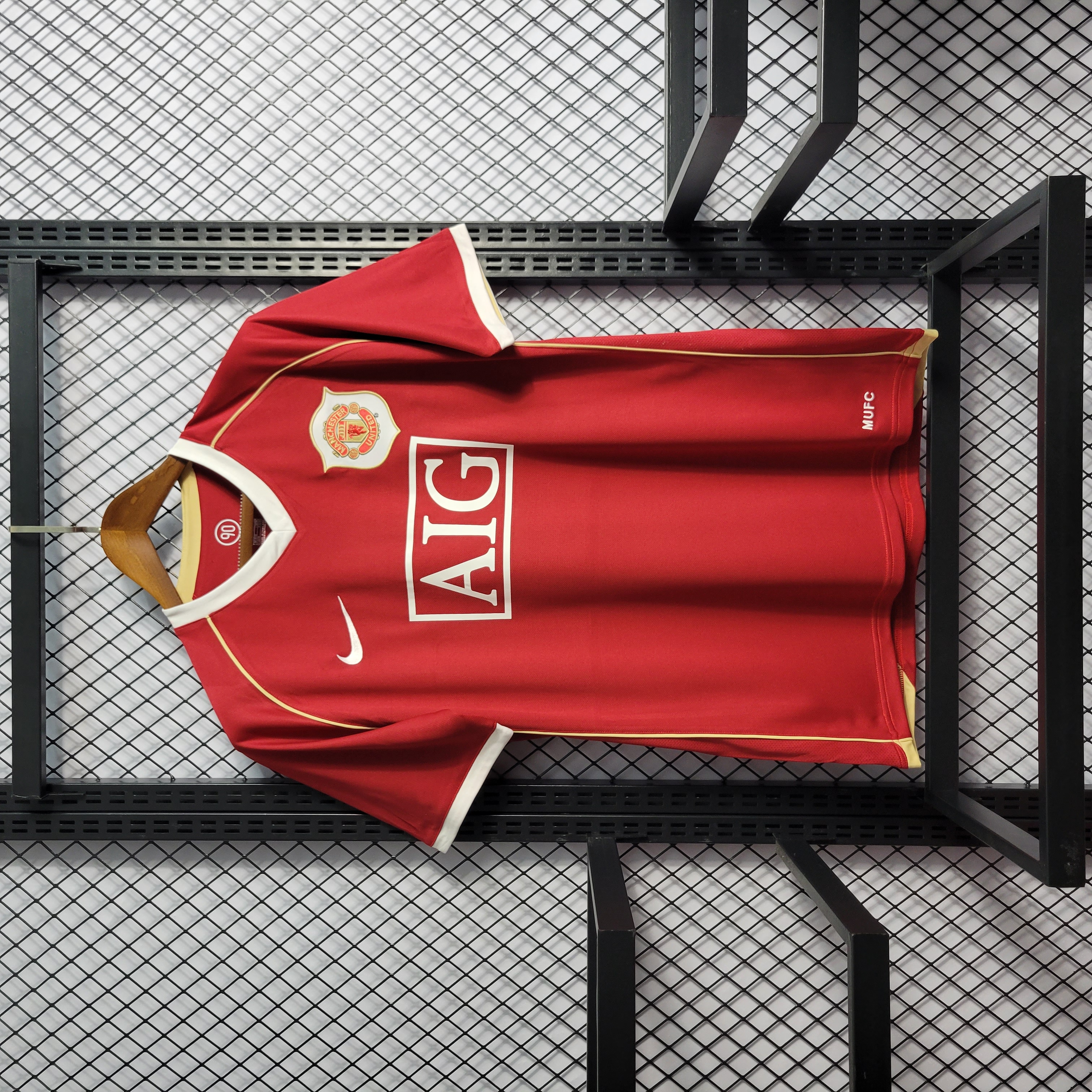 Manchester United Retro 06-07 Home Jersey - UnitedFutballJersey