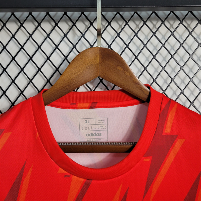 Arsenal 23/24 Red Training Jersey - Fans Version - UnitedFutballJersey