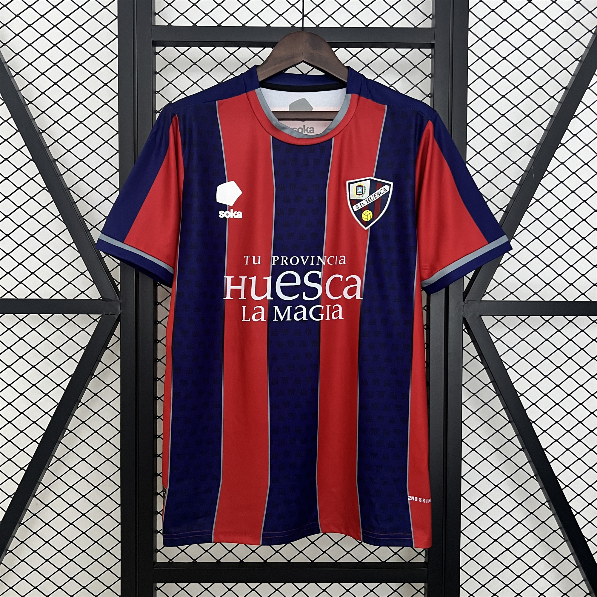Huesca 24-25 Home Jersey - Fans Version - UnitedFutballJersey