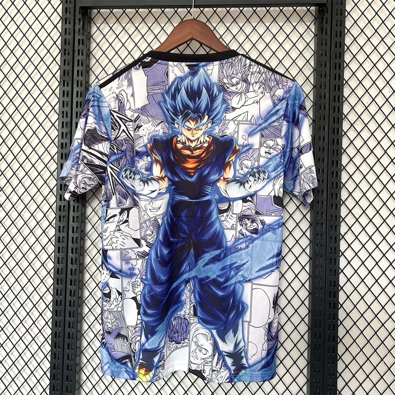 Japan 25-26 Blue Goku Black & White Background Special Jersey - Fans Version - UnitedFutballJersey