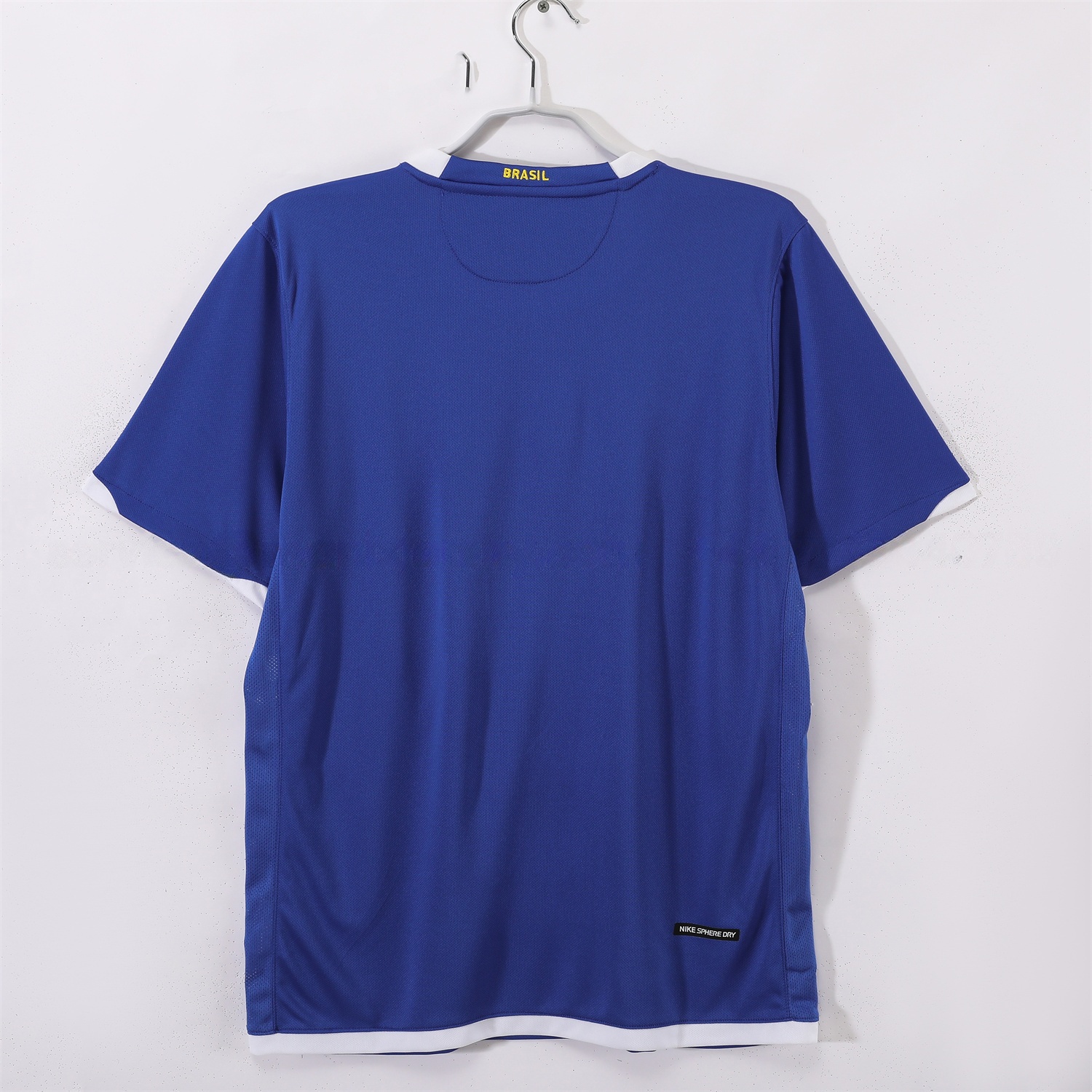 Retro Brazil 2006 Away Blue Jersey - UnitedFutballJersey
