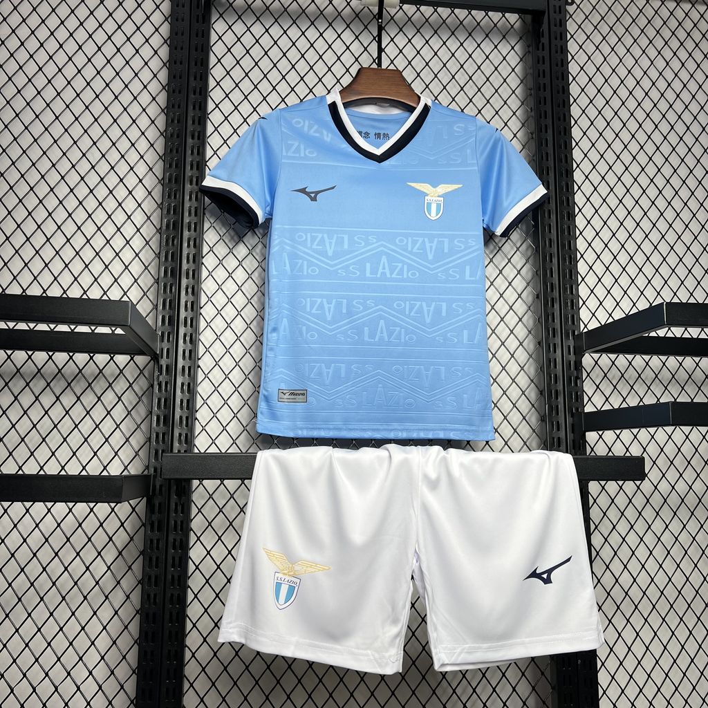Lazio 24-25 Home Stadium Kids Kit - UnitedFutballJersey