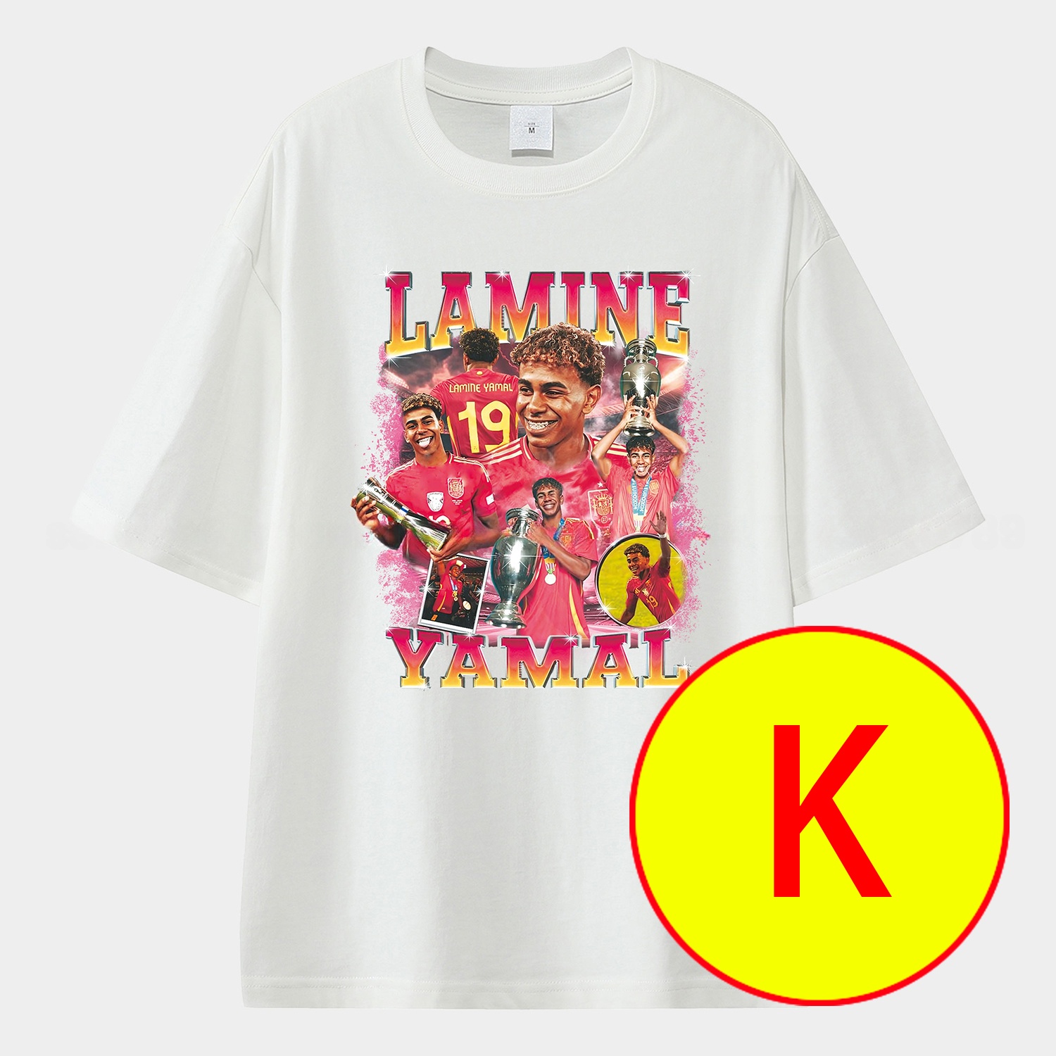 LAMINE YAMAL - Barcelona No. 10 Legend Continues 2025 Unisex Pure Cotton T-shirt - UnitedFutballJersey