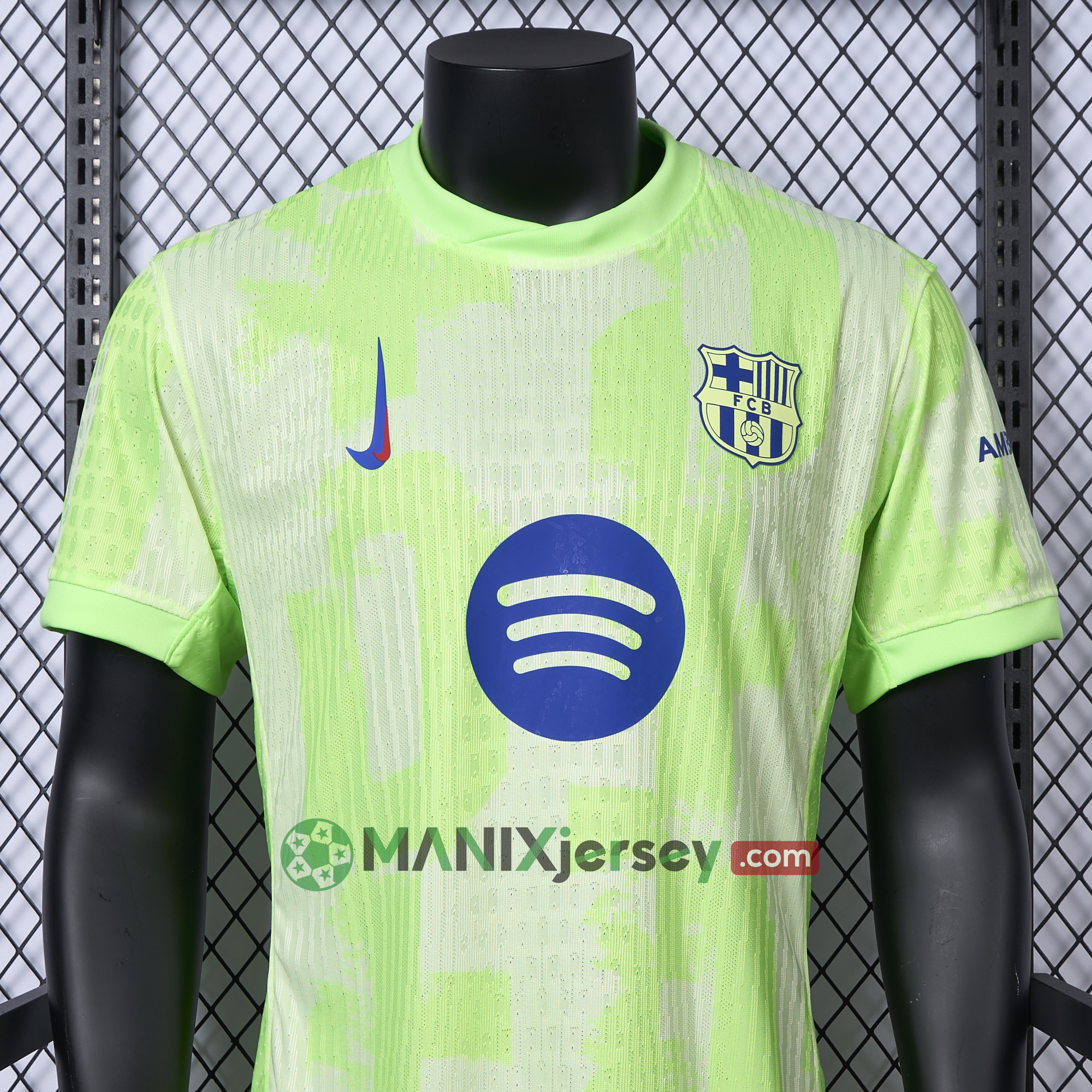 Barcelona 24-25 Third Jersey with Big Logo - Player Version - UnitedFutballJersey