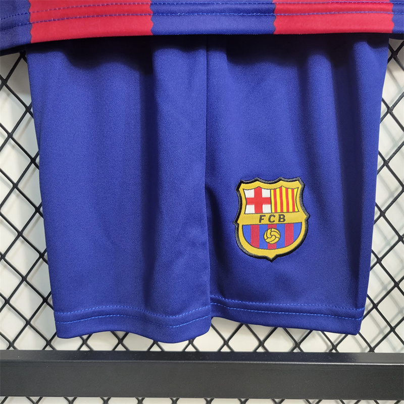 B.A.R.S.A 23-24 Home Kids Kit - UnitedFutballJersey