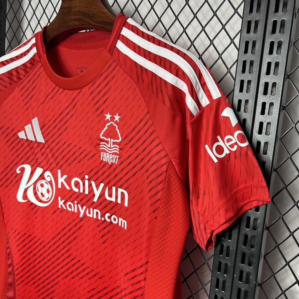 Nottingham Forest 24-25 Home Stadium Jersey - Fans Version - UnitedFutballJersey