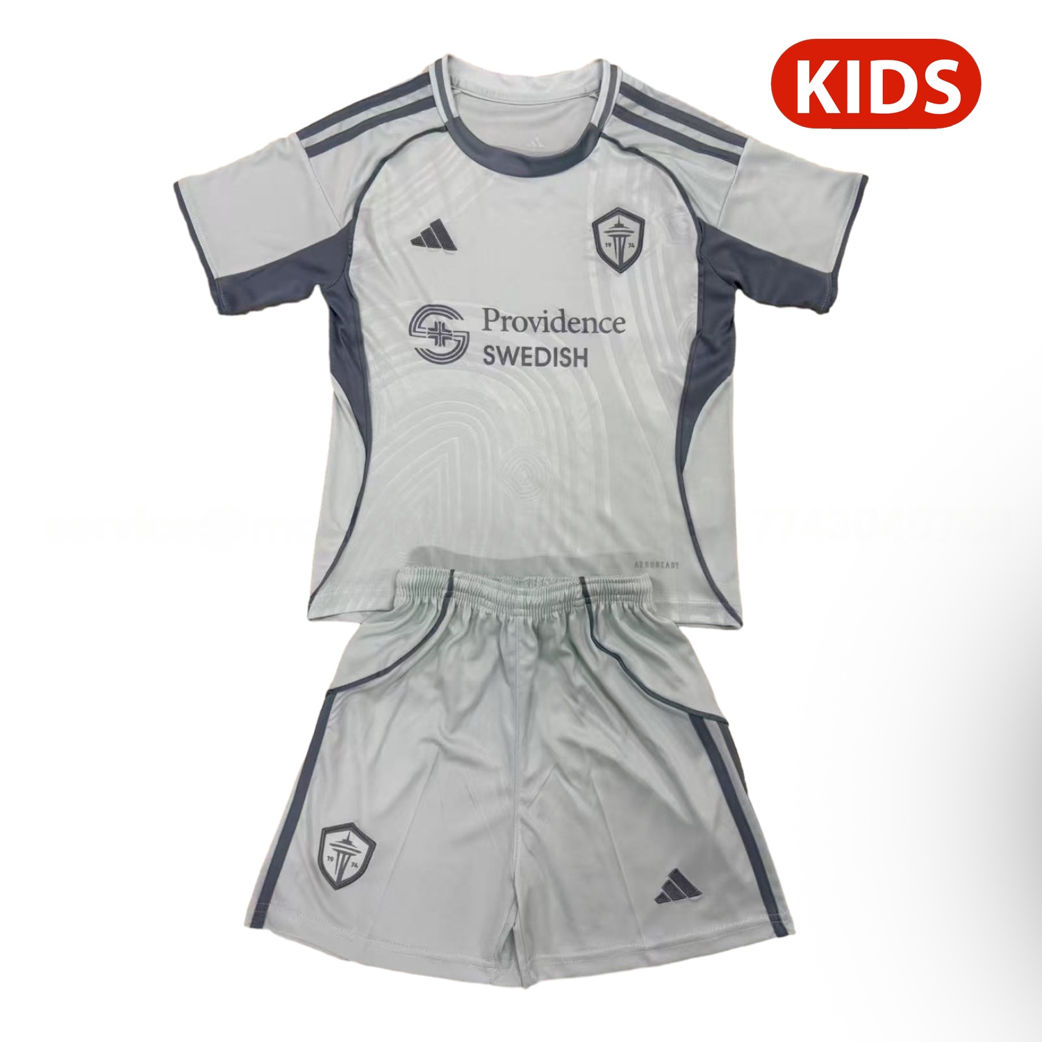 Seattle Sounders 25-26 Pre-Match Training Kids Kit - UnitedFutballJersey