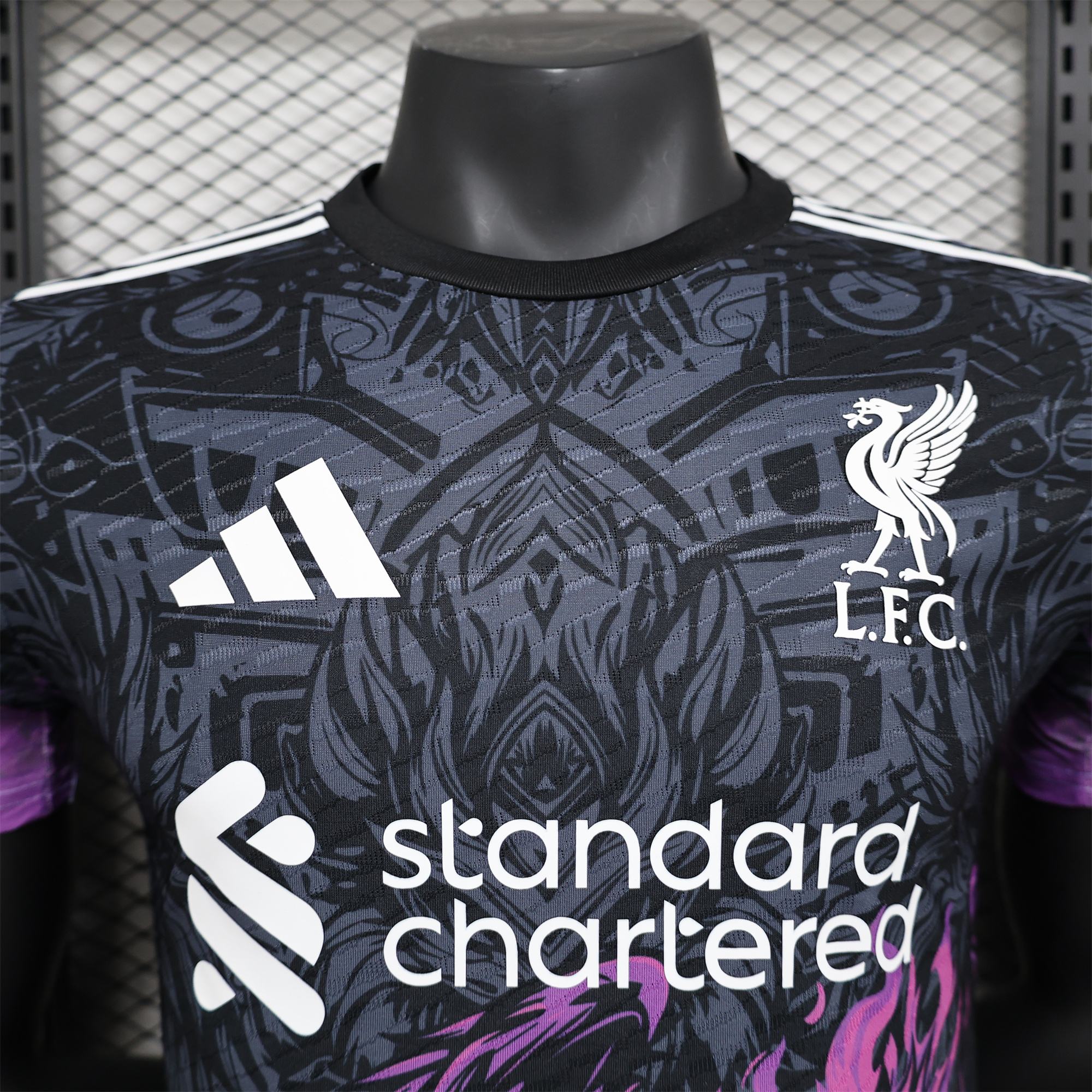 Liver.pool 24-25 Purple Fire Phoenix Special Edition Jersey - Player Version - UnitedFutballJersey