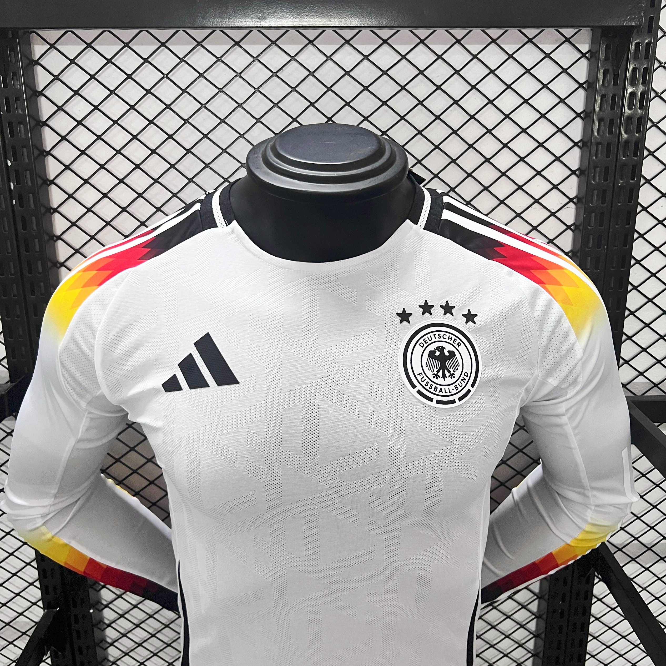 Germany 2024 Home Long Sleeve Jersey - Player Version - UnitedFutballJersey