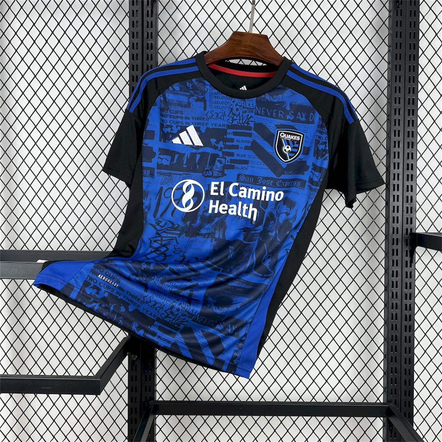 San Jose Earthquakes 2025-26 Home Jersey - Fans Version - UnitedFutballJersey