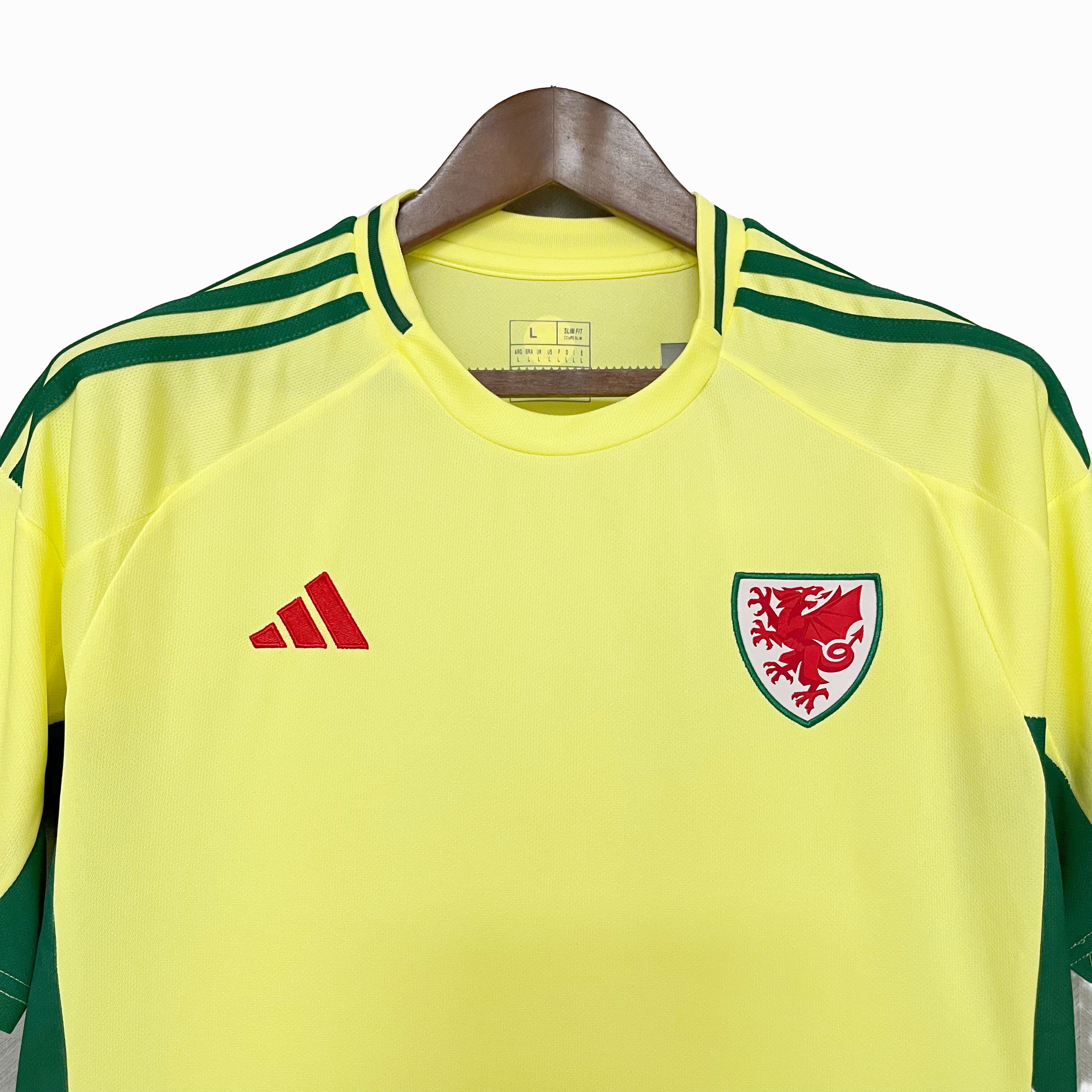 Wales 2024 Away Stadium Jersey - Fans Version - UnitedFutballJersey