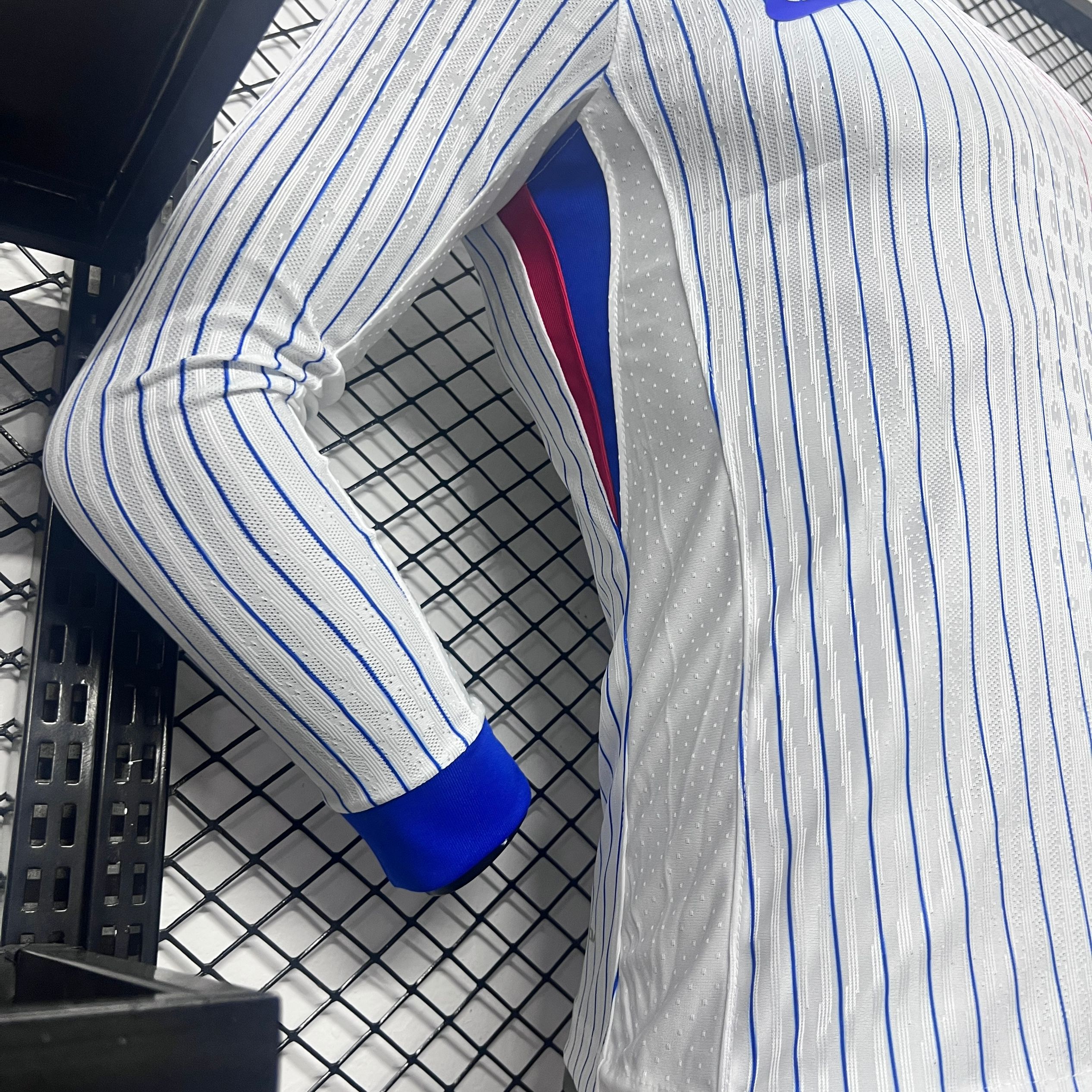 France 2024 Away Long Sleeve Jersey - Player Version - UnitedFutballJersey